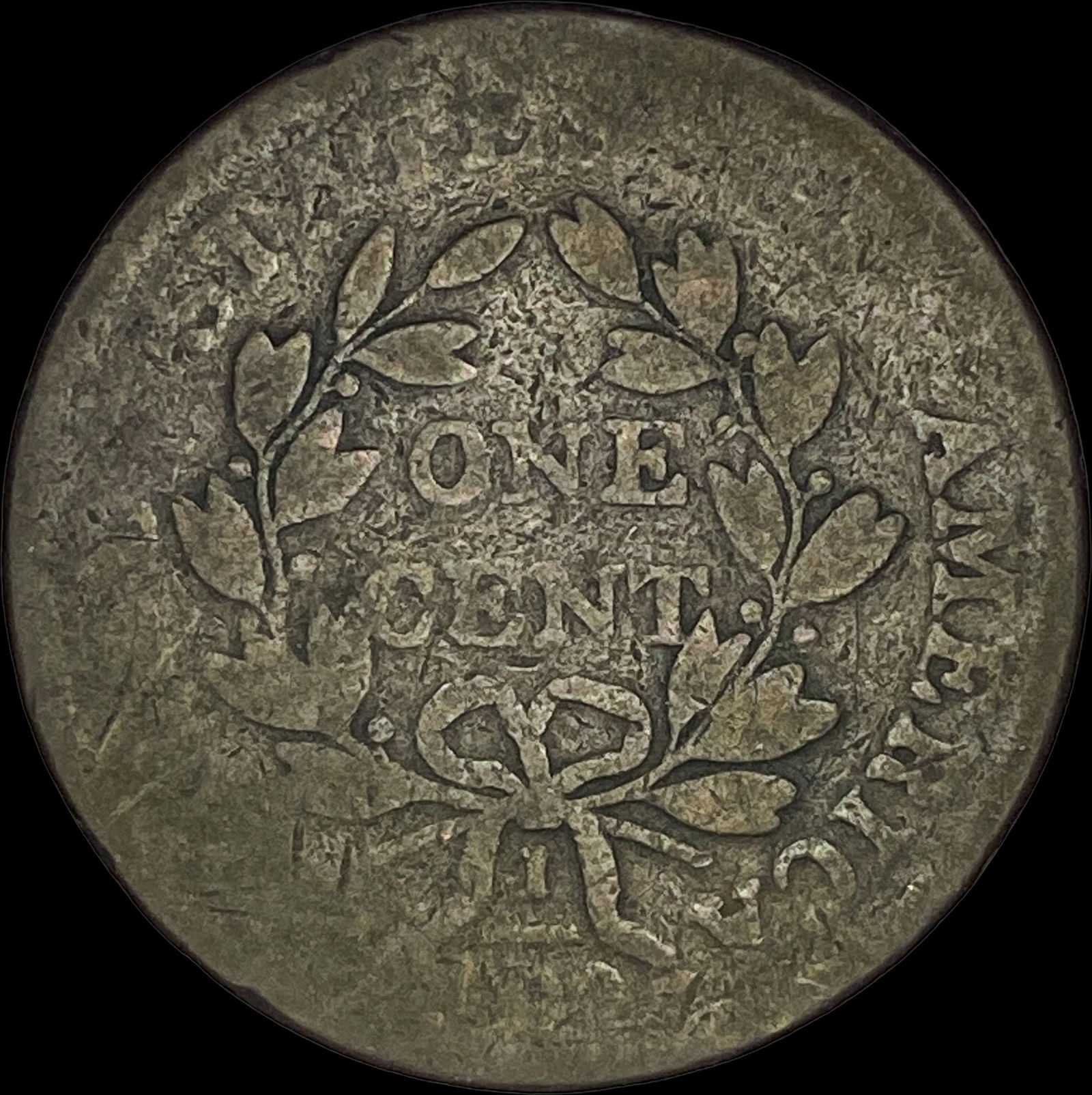 1801 Draped Bust Large Cent NICELY CIRCULATED - 2