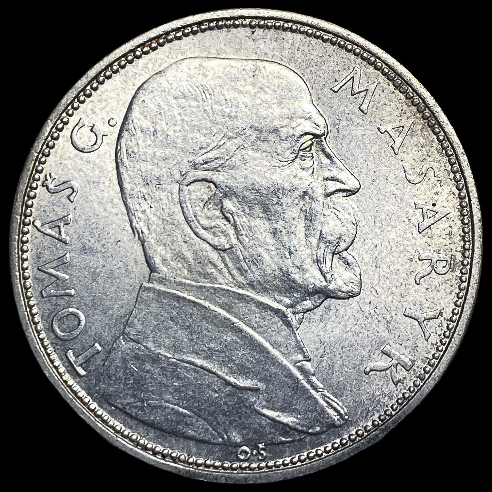 1926 Czechoslovakia .2251oz Silver 10 Korun CLOSELY UNCIRCULATED: 1926 Czechoslovakia .2251oz Silver 10 Korun CLOSELY UNCIRCULATED