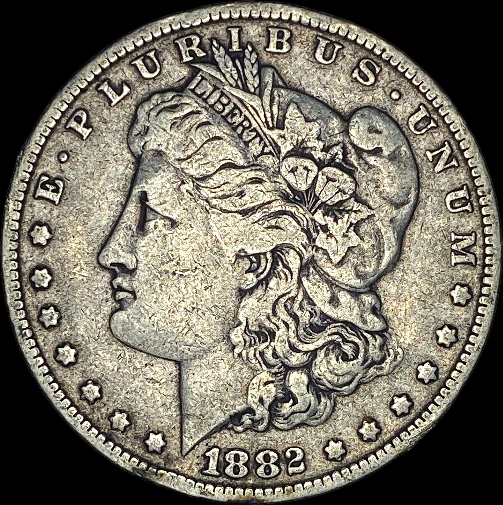 1882-O Morgan Silver Dollar LIGHTLY CIRCULATED: 1882-O Morgan Silver Dollar LIGHTLY CIRCULATED
