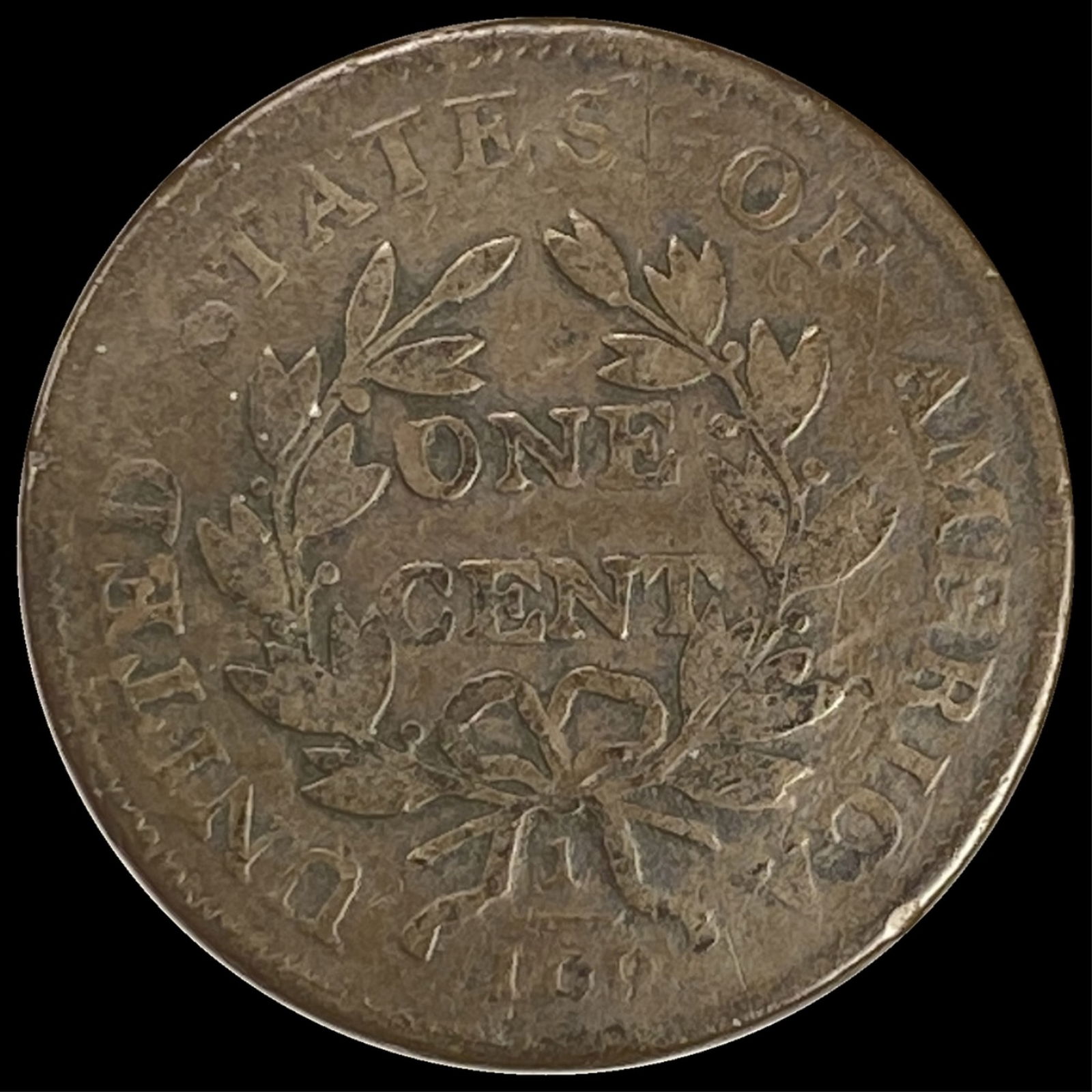 1802 Draped Bust Large Cent NICELY CIRCULATED - 2