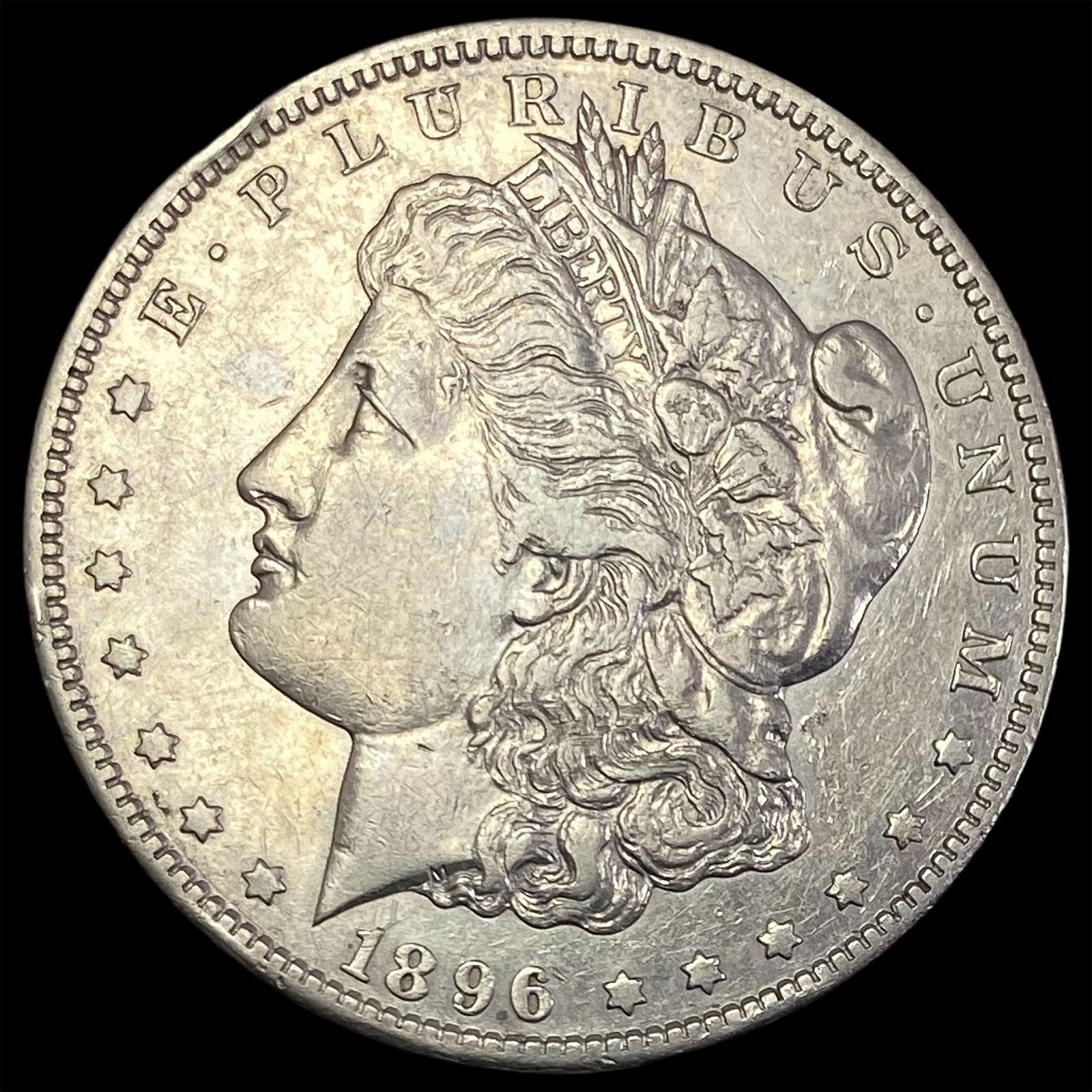 1896-S Silver Morgan Dollar CLOSELY UNCIRCULATED (1 of 2)