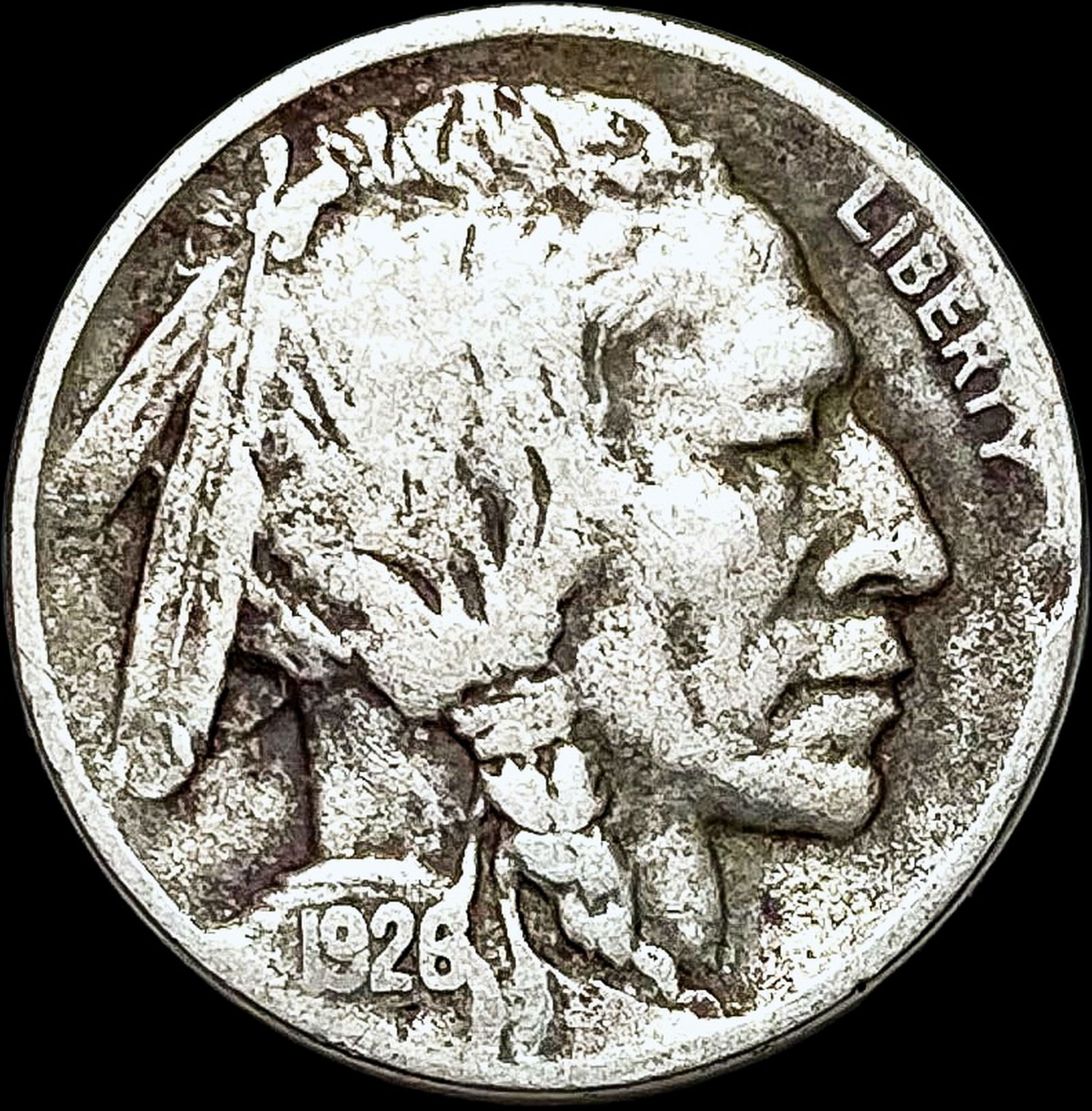 1926-D Buffalo Nickel LIGHTLY CIRCULATED: 1926-D Buffalo Nickel LIGHTLY CIRCULATED