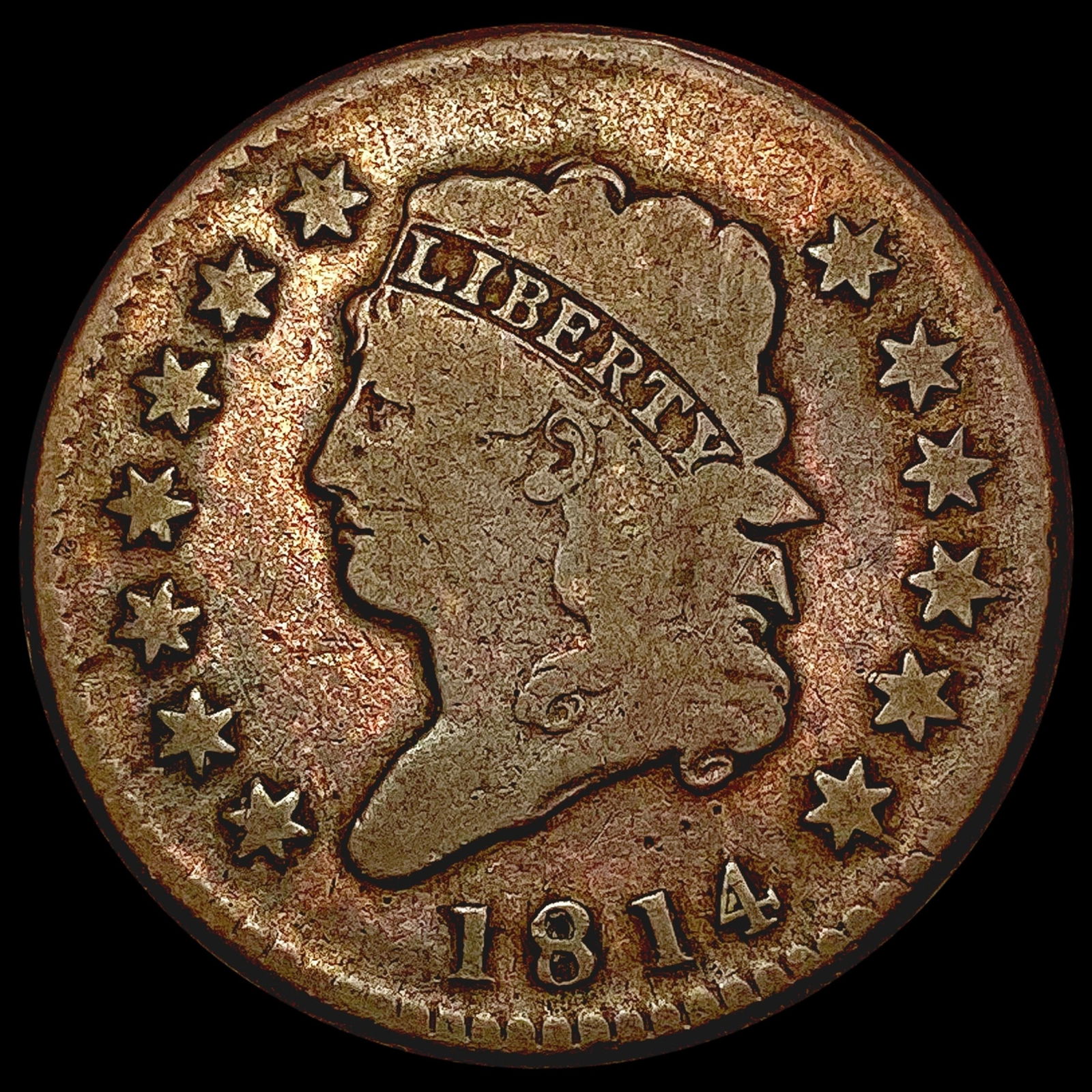 1814 Classic Head Large Cent LIGHTLY CIRCULATED (1 of 2)