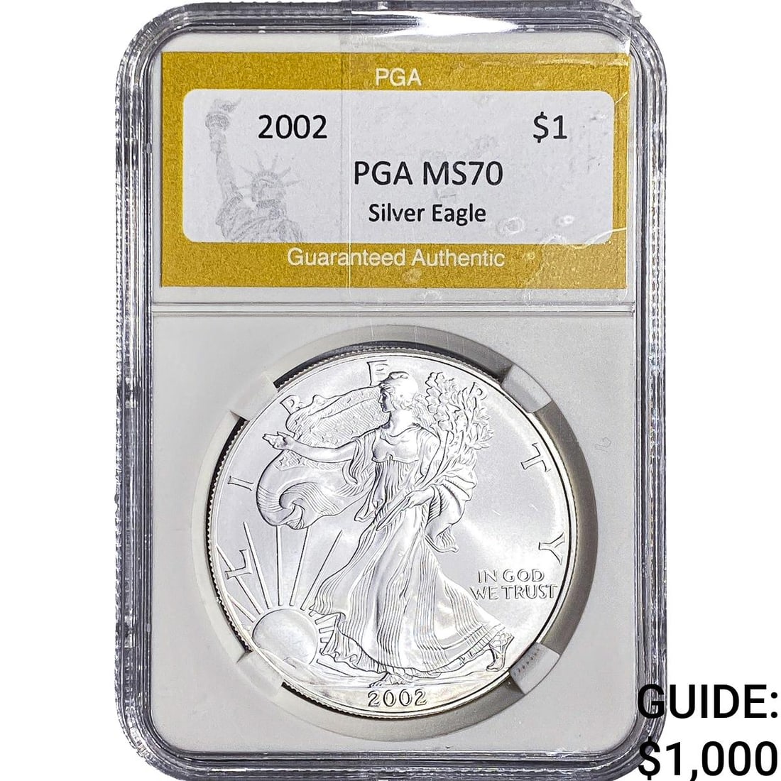 2002 Silver Eagle PGA MS70 (1 of 2)