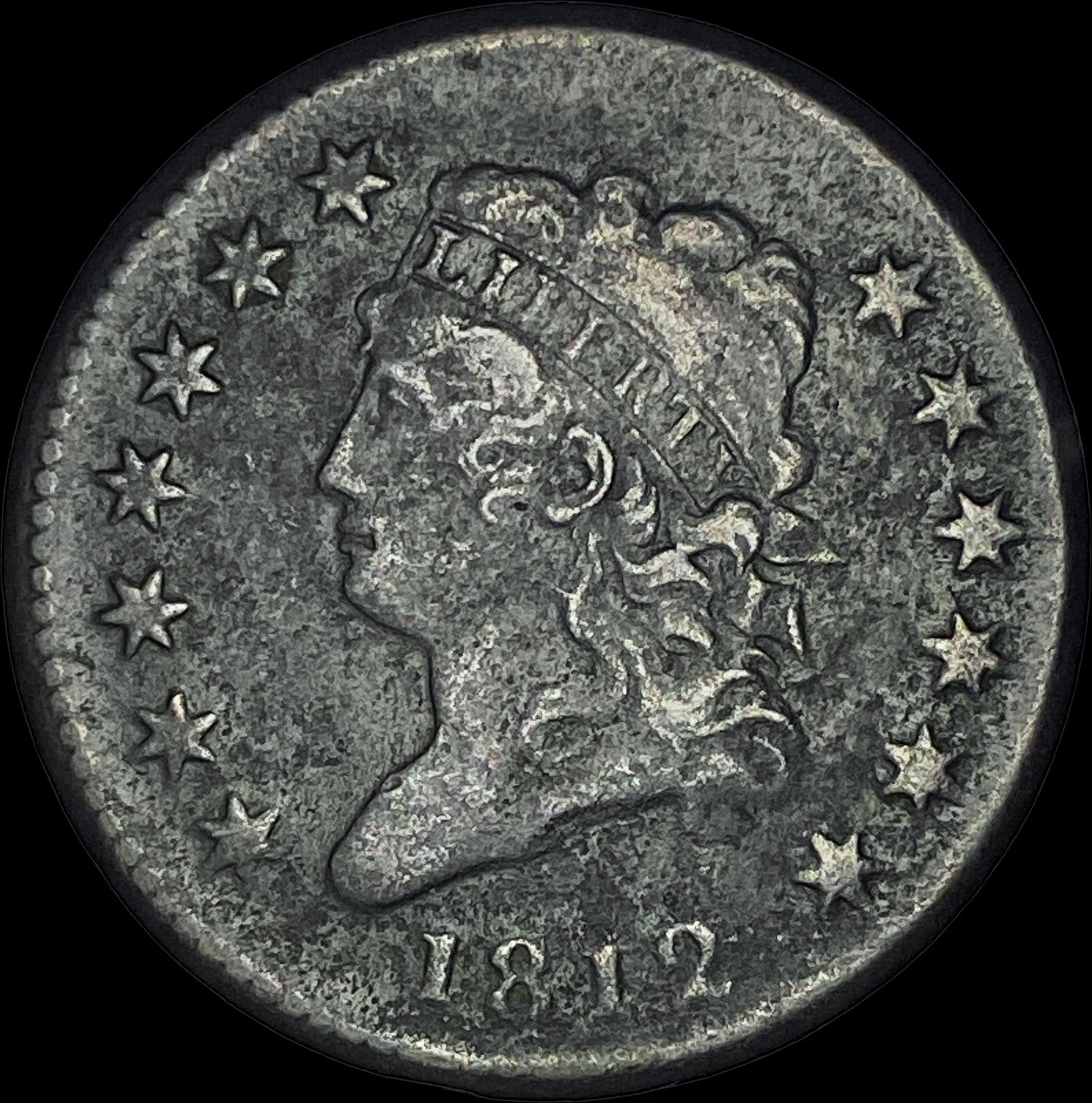 1812 Classic Head Large Cent HIGH GRADE: 1812 Classic Head Large Cent HIGH GRADE