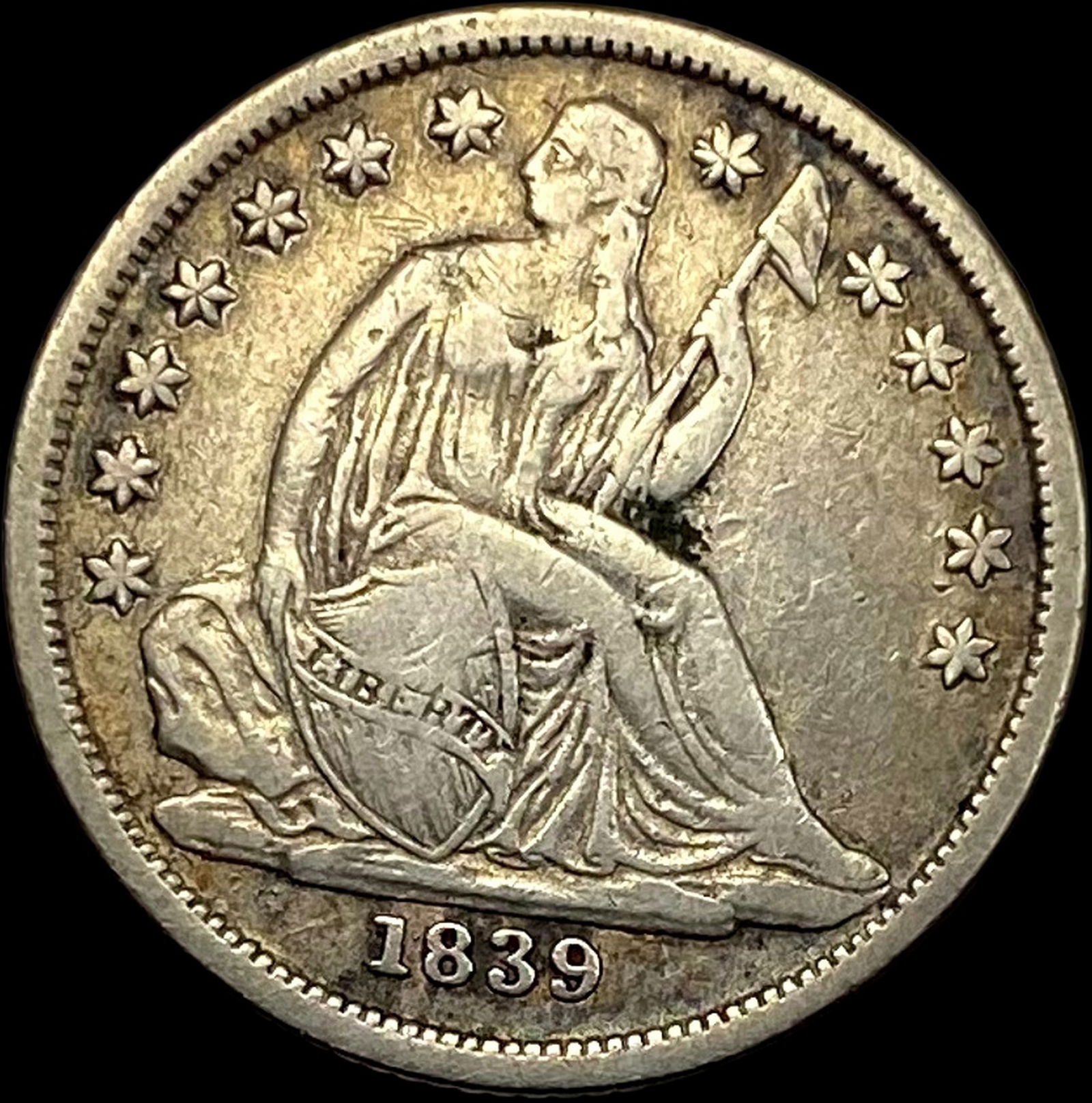 1839-O Seated Liberty Dime LIGHTLY CIRCULATED (1 of 2)