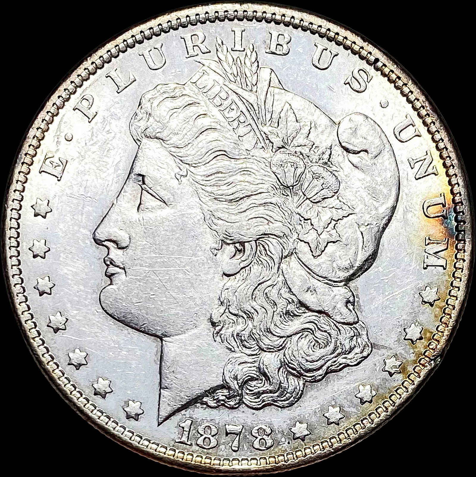 1878 Silver Morgan Dollar UNCIRCULATED: 1878 Silver Morgan Dollar UNCIRCULATED