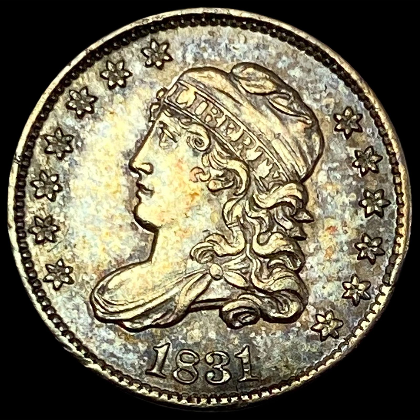 1831 Capped Bust Half Dime UNCIRCULATED: 1831 Capped Bust Half Dime UNCIRCULATED