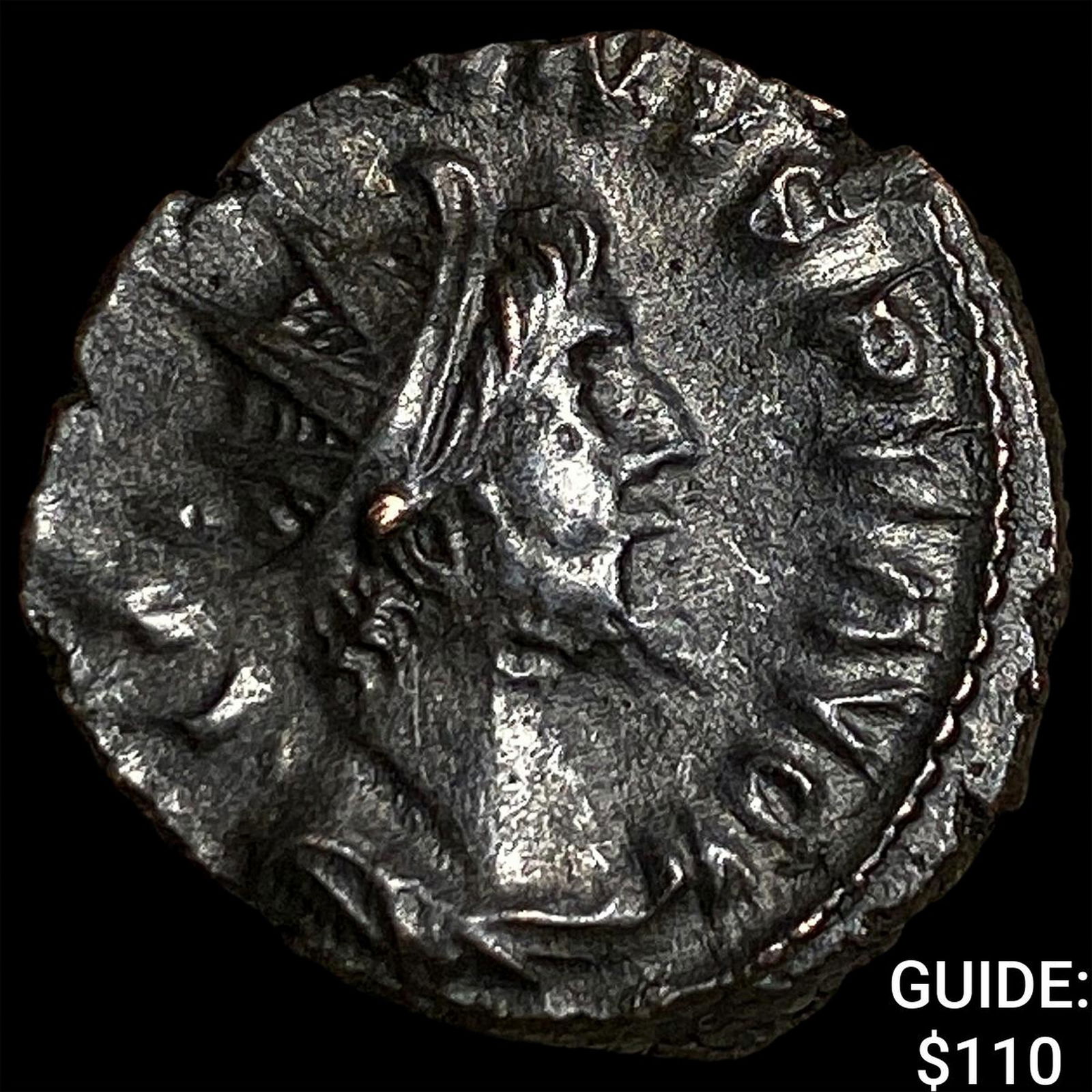 Romano-Gallic Victorinus 269-271 AD Dbl Denarius CHOICE AU: Romano-Gallic Victorinus 269-271 AD Dbl Denarius CHOICE AU