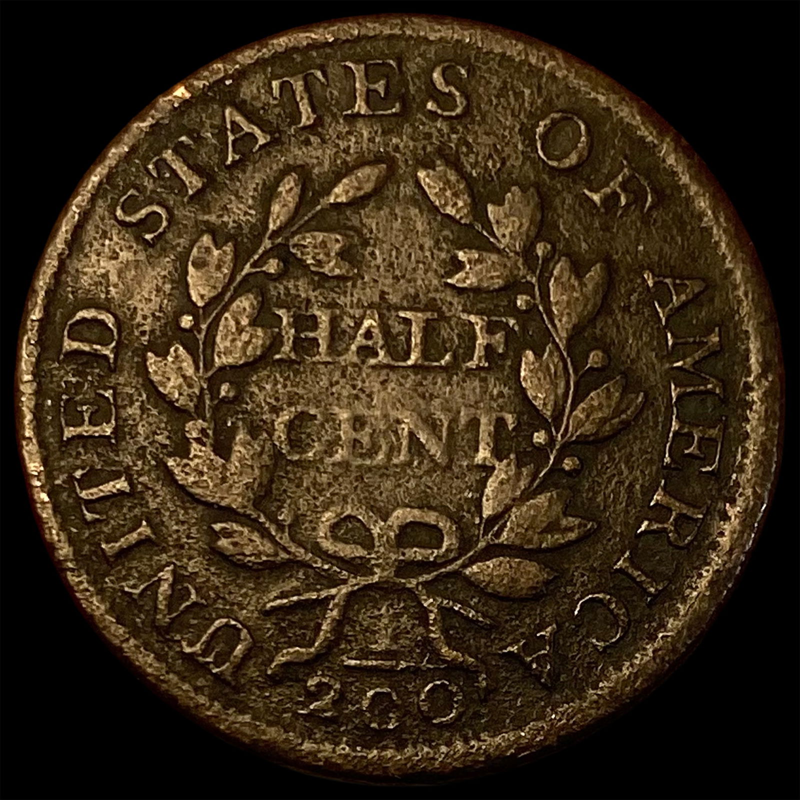 1803 Copper Half Cent CLOSELY UNCIRCULATED - 2