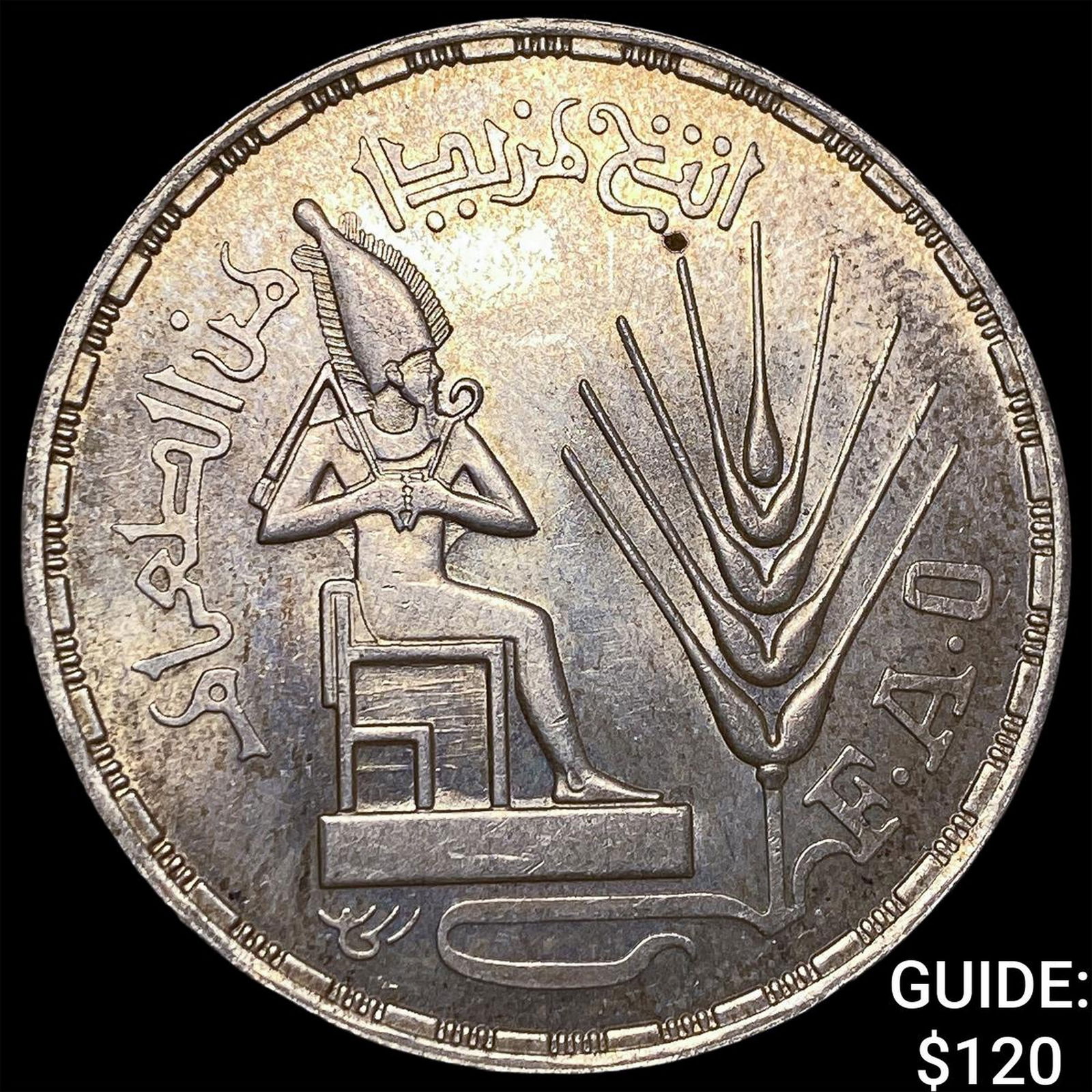 1976 Egypt Silver Pound UNCIRCULATED: 1976 Egypt Silver Pound UNCIRCULATED