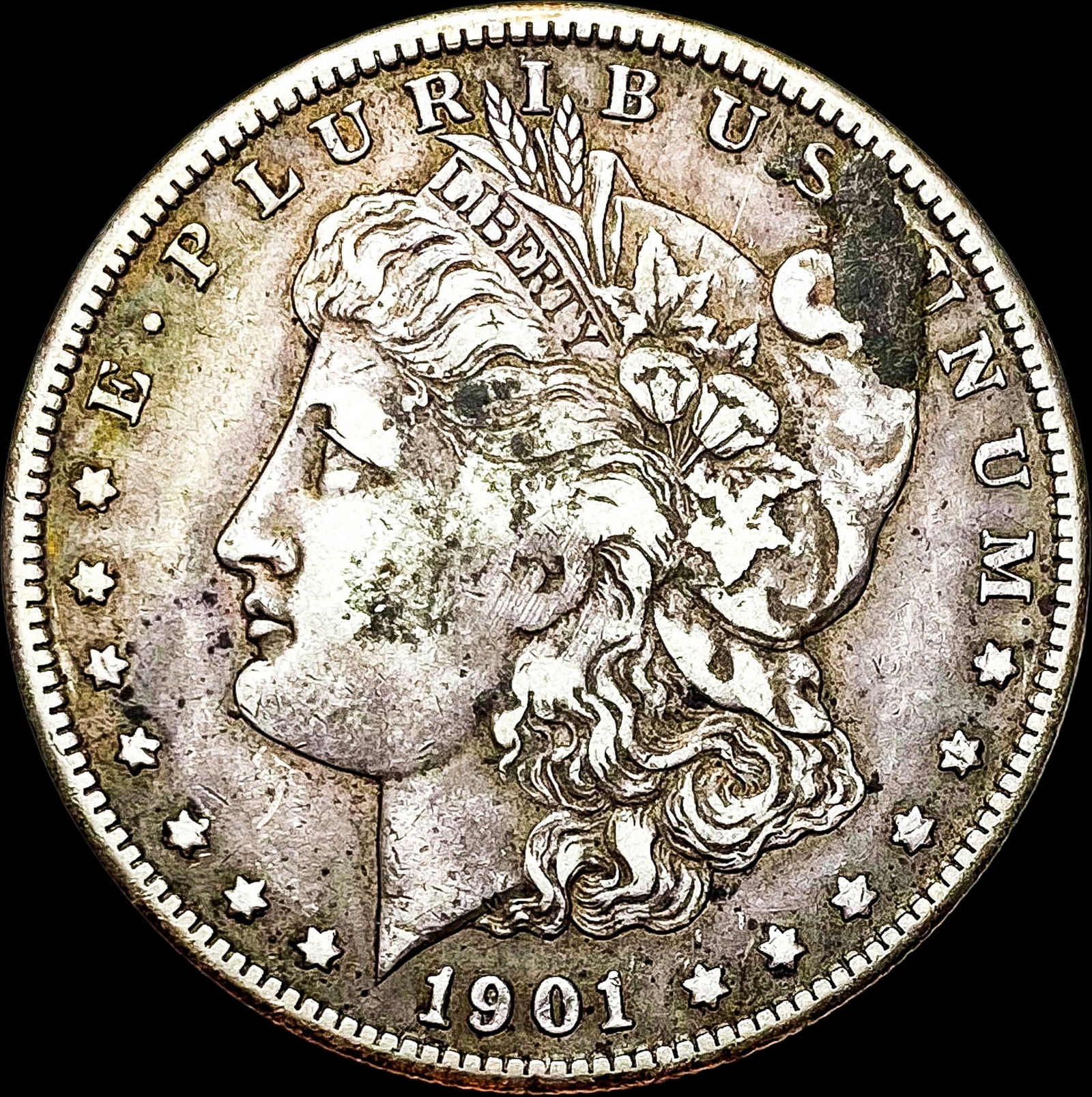 1901-S Silver Morgan Dollar LIGHTLY CIRCULATED (1 of 2)