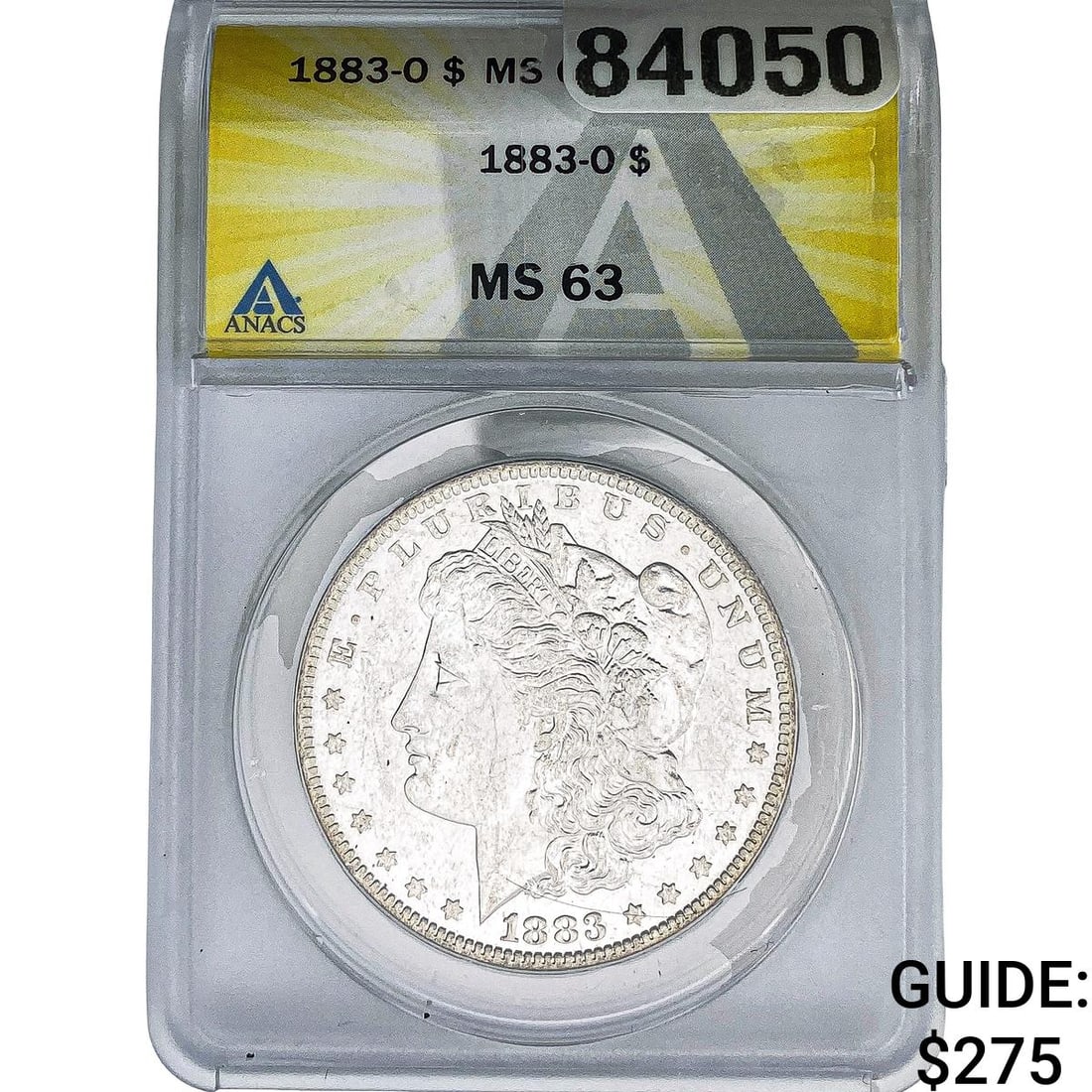 1883-O Morgan Silver Dollar ANACS MS63 (1 of 2)