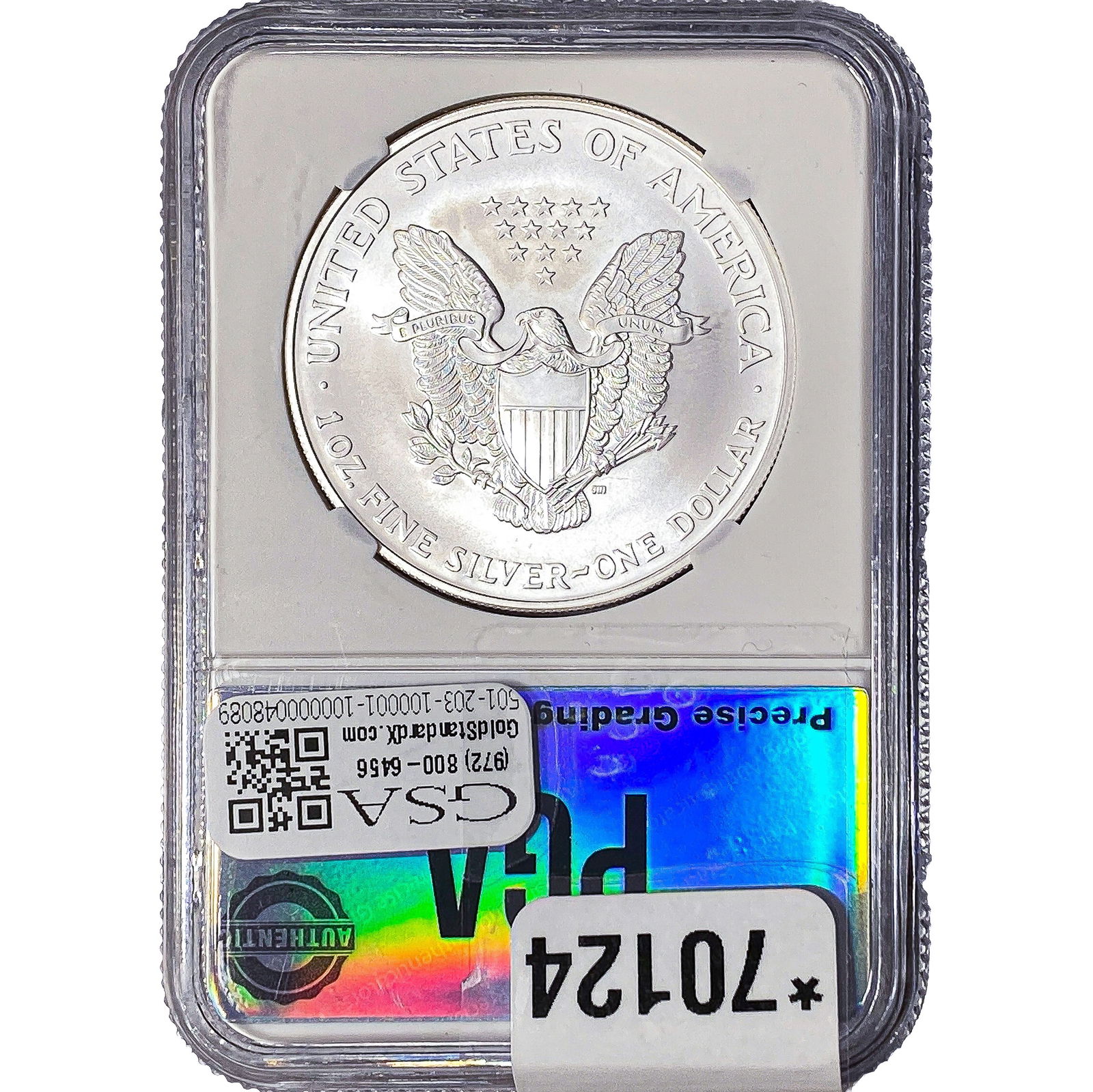2004 Silver Eagle PGA MS70 - 2