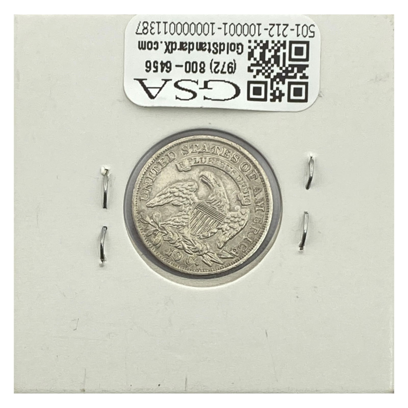 1834 Capped Bust Dime - 2