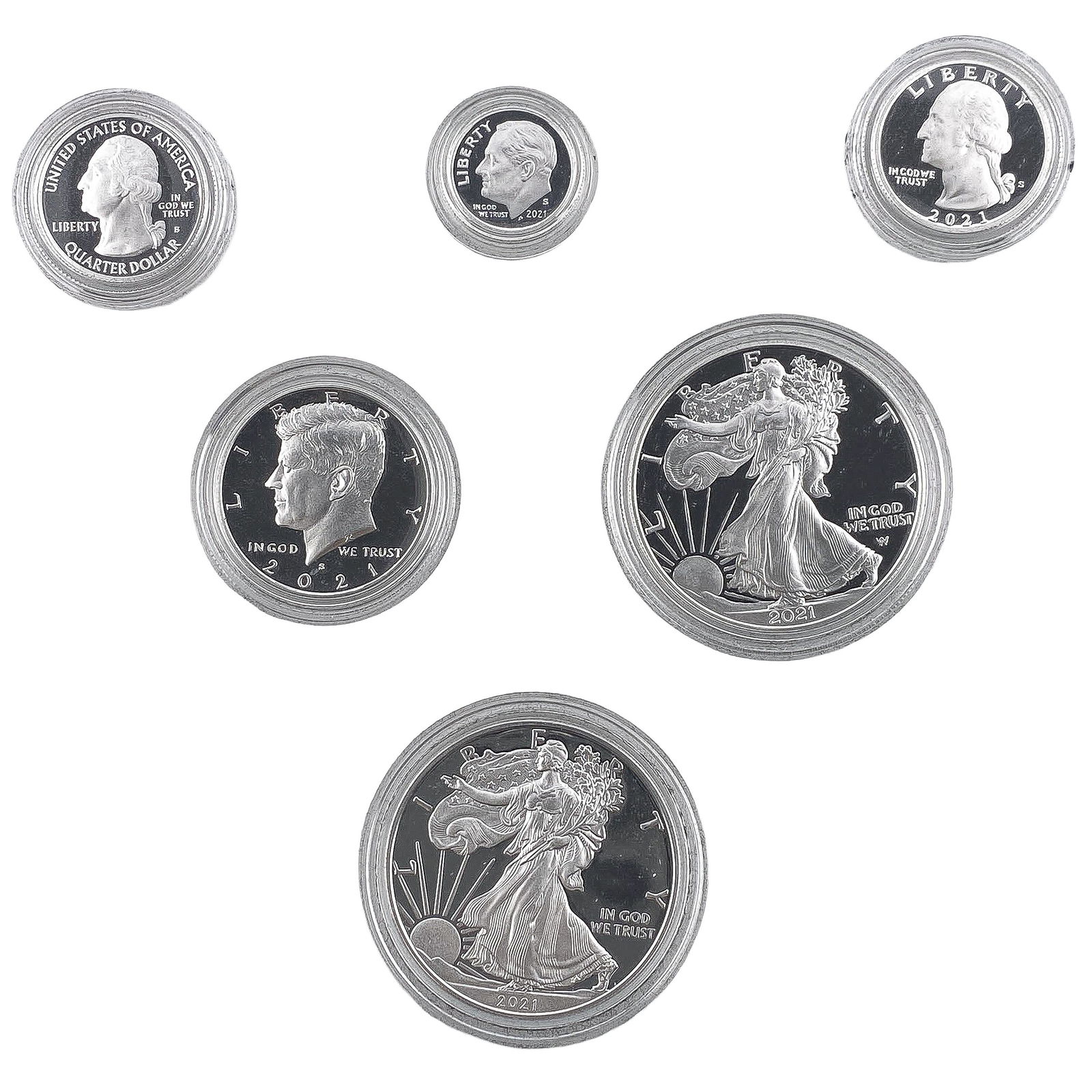 2021 Silver Proof Set American Eagle (1 of 3)