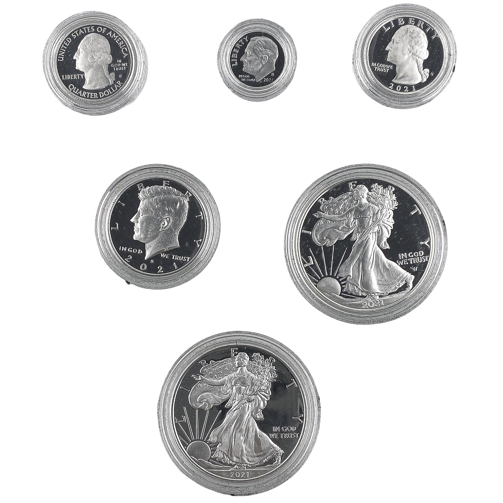 2021 Silver Proof Set American Eagle (1 of 3)
