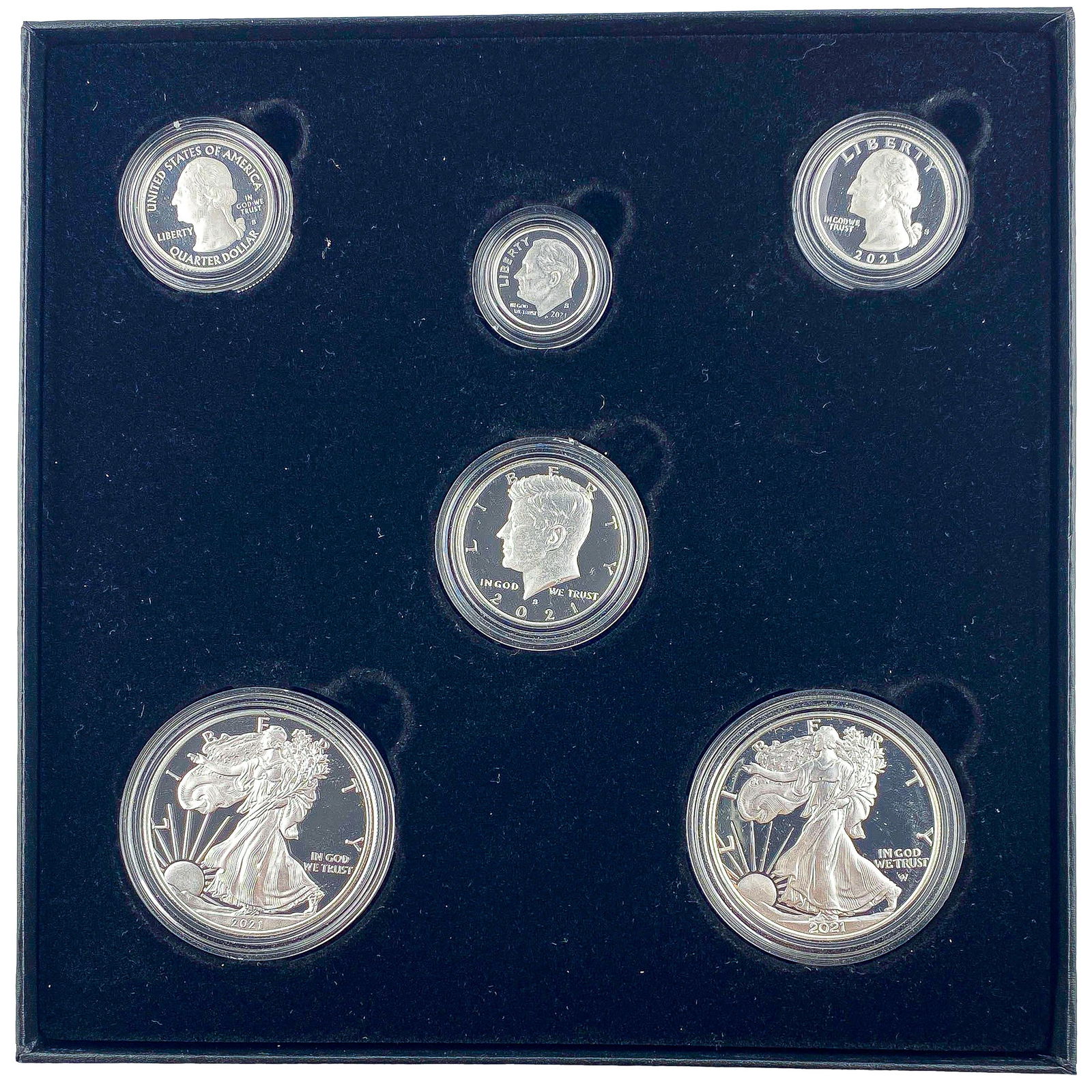2021 Silver Proof Set American Eagle - 2