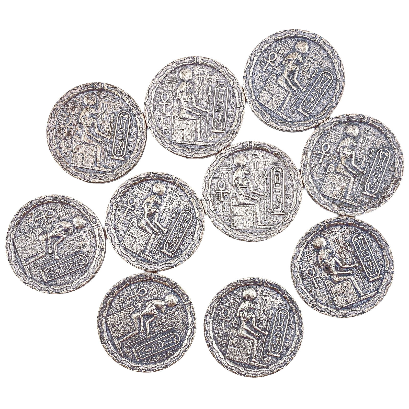 Bag of 10 1/2 Troy oz Egyptian Coins: Bag of 10 1/2 Troy oz Egyptian Coins