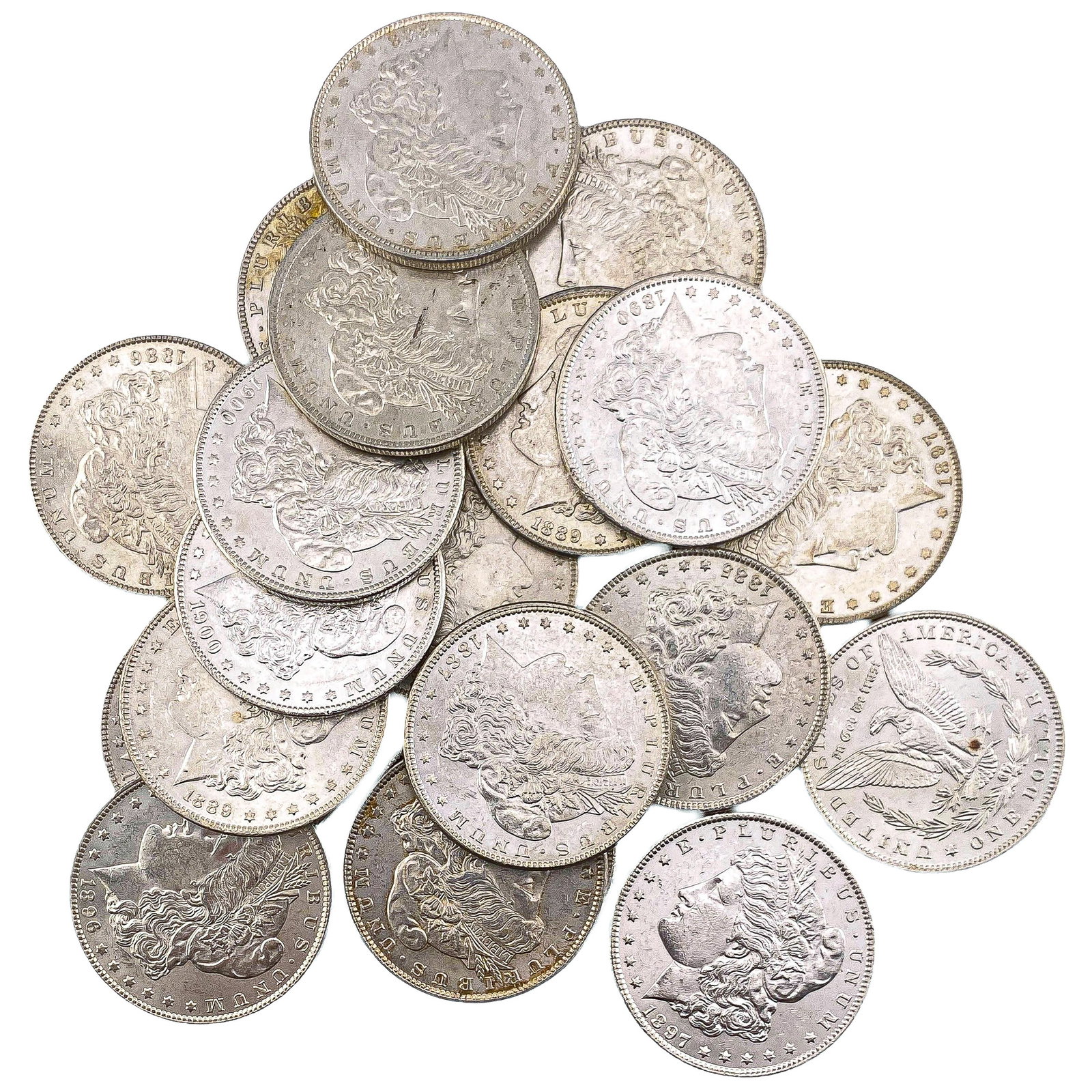 Mixed Dates Roll of Morgan $1s: Mixed Dates Roll of Morgan $1s