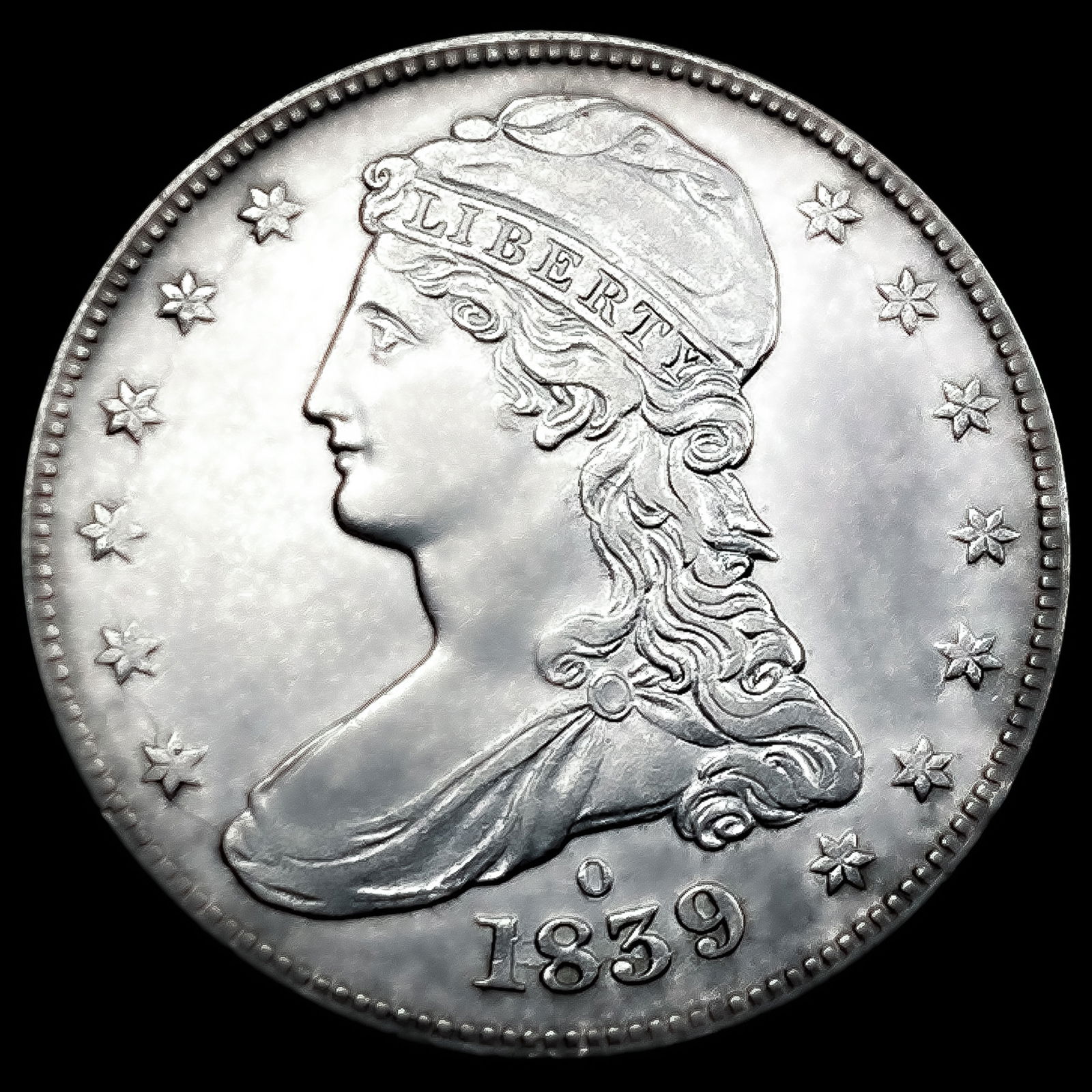 1839-O Capped Bust Half Dollar (1 of 2)