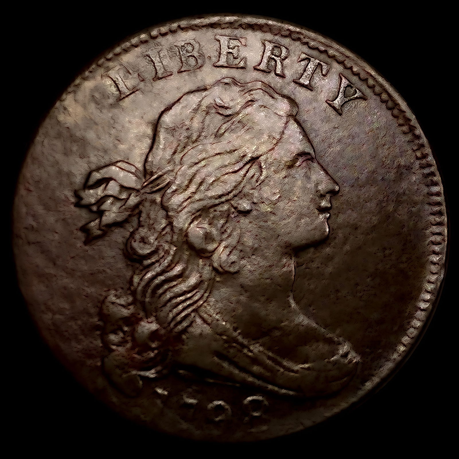 1798 Draped Bust Large Cent (1 of 2)