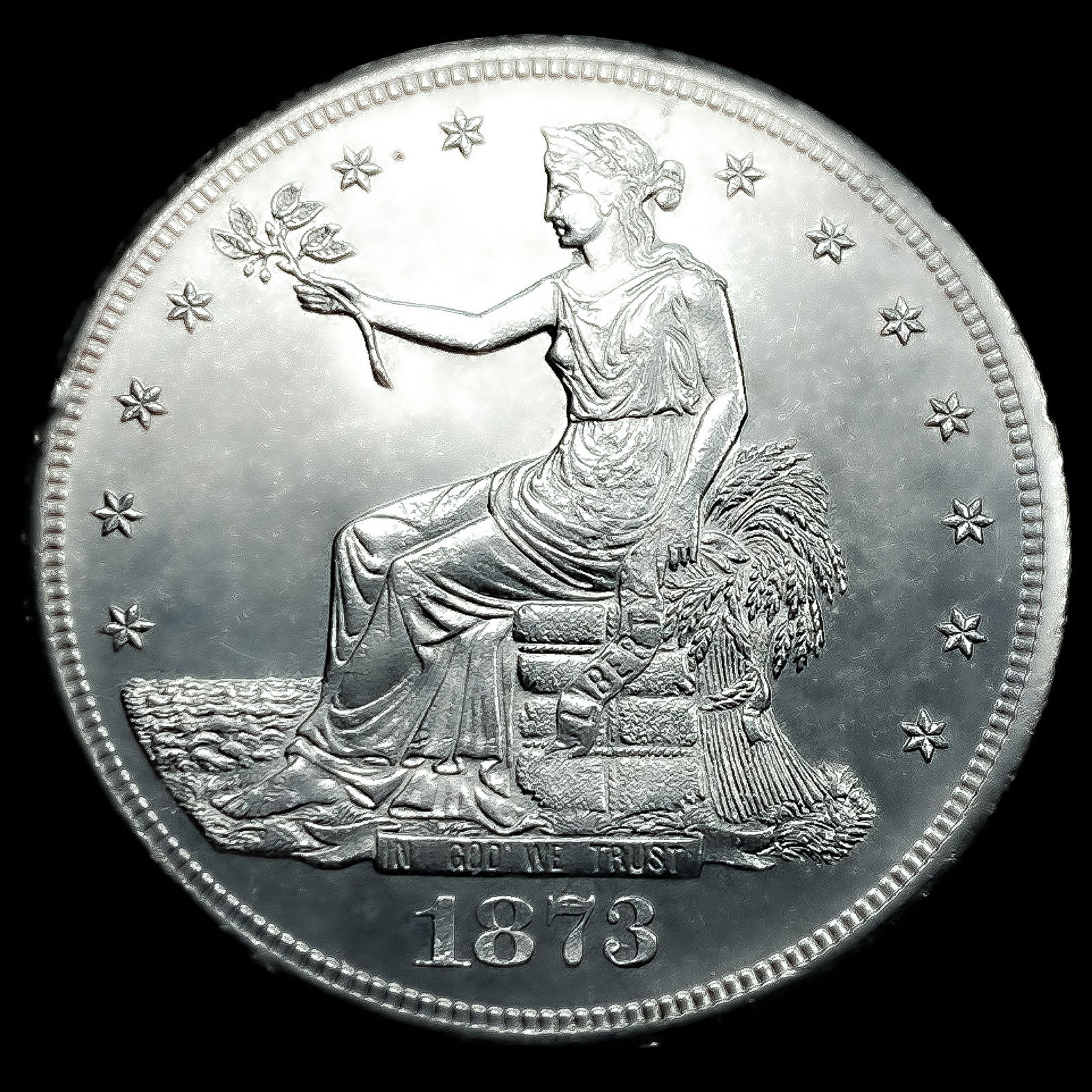 1873-S Silver Trade Dollar: 1873-S Silver Trade Dollar