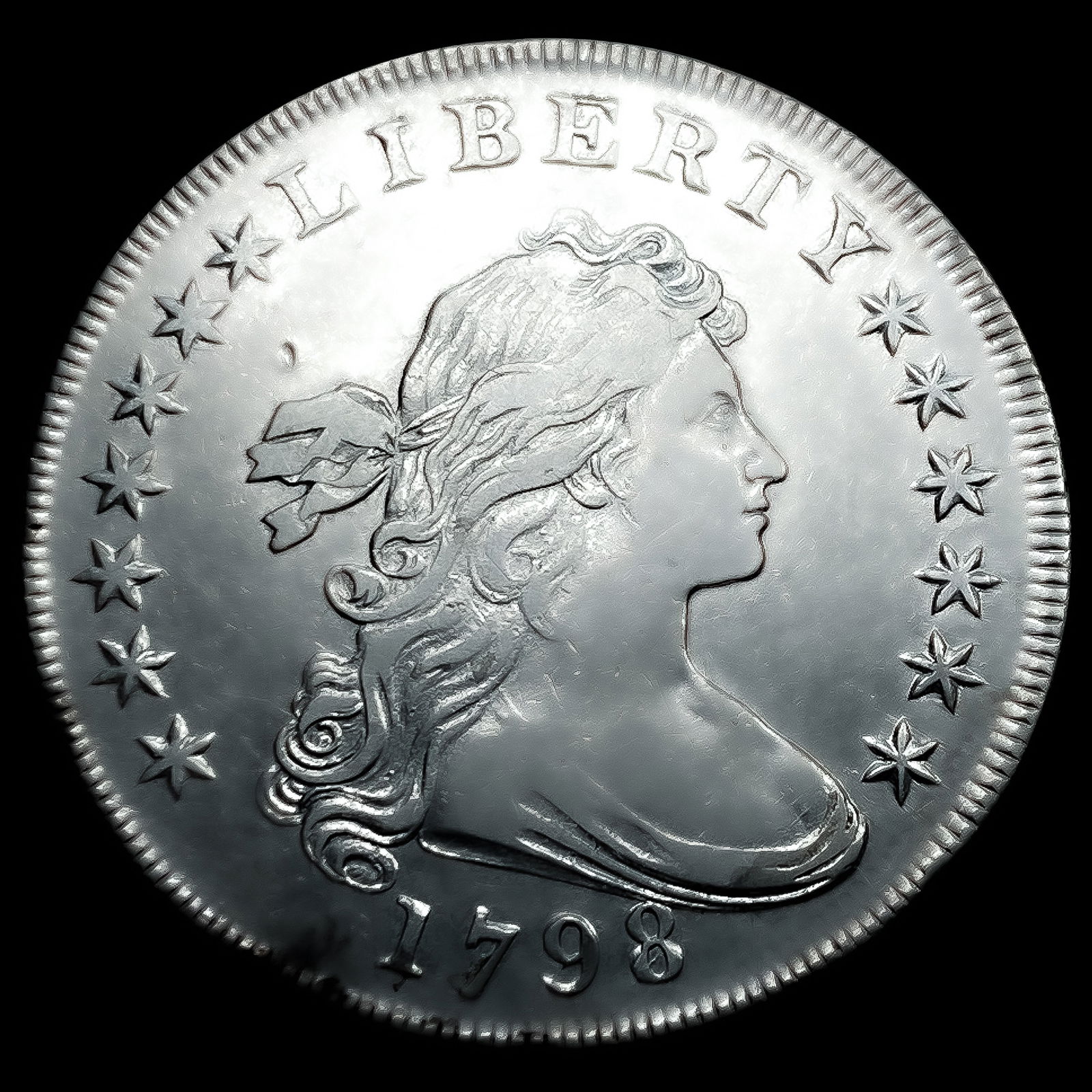 1798 Draped Bust Dollar (1 of 2)