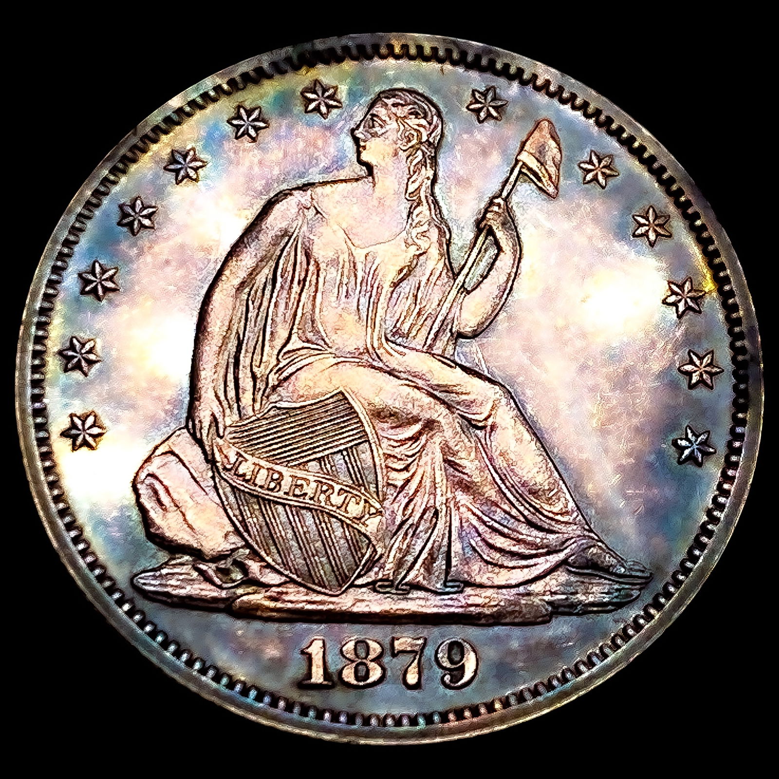 1879 Seated Liberty Half Dollar: 1879 Seated Liberty Half Dollar