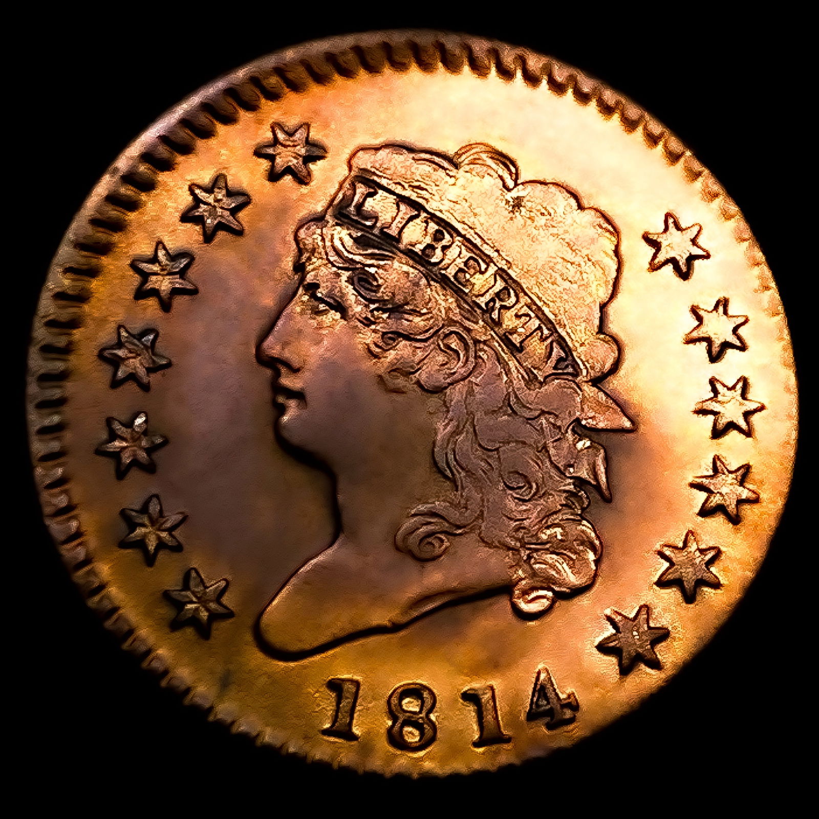 1814 Classic Head Large Cent: 1814 Classic Head Large Cent