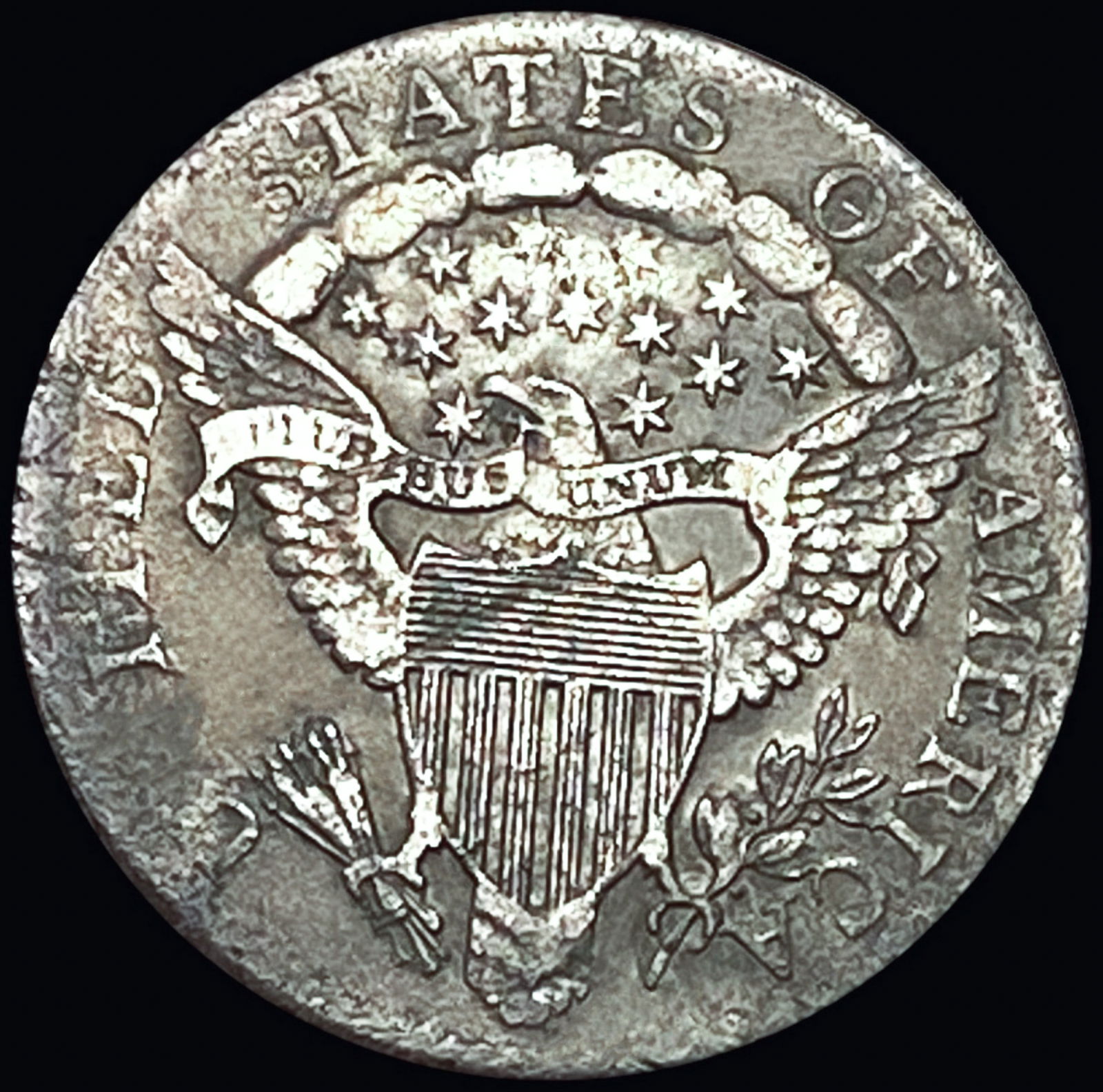 1807 Draped Bust Dime CLOSELY UNCIRCULATED - 2