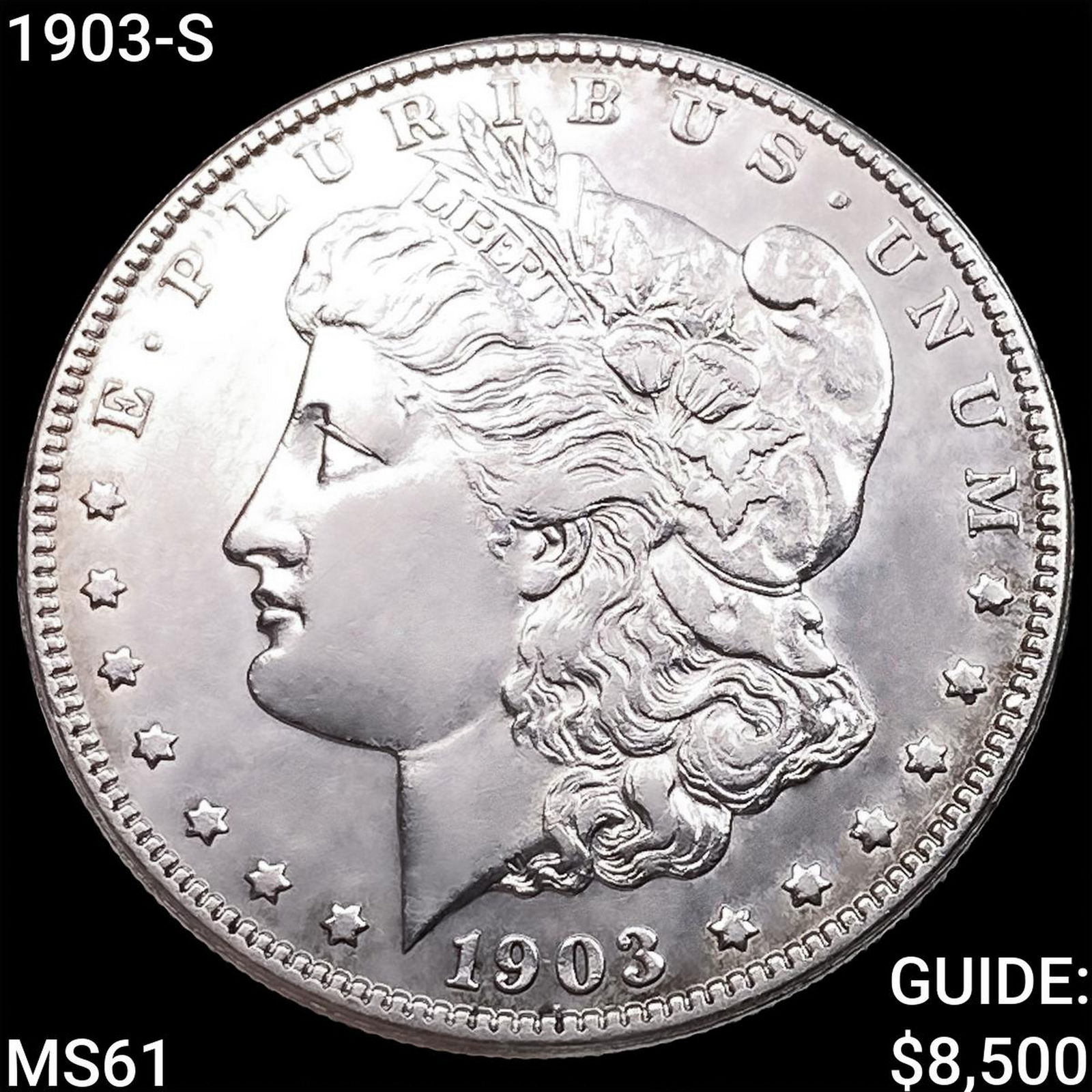 1903-S Morgan Silver Dollar UNCIRCULATED: 1903-S Morgan Silver Dollar UNCIRCULATED
