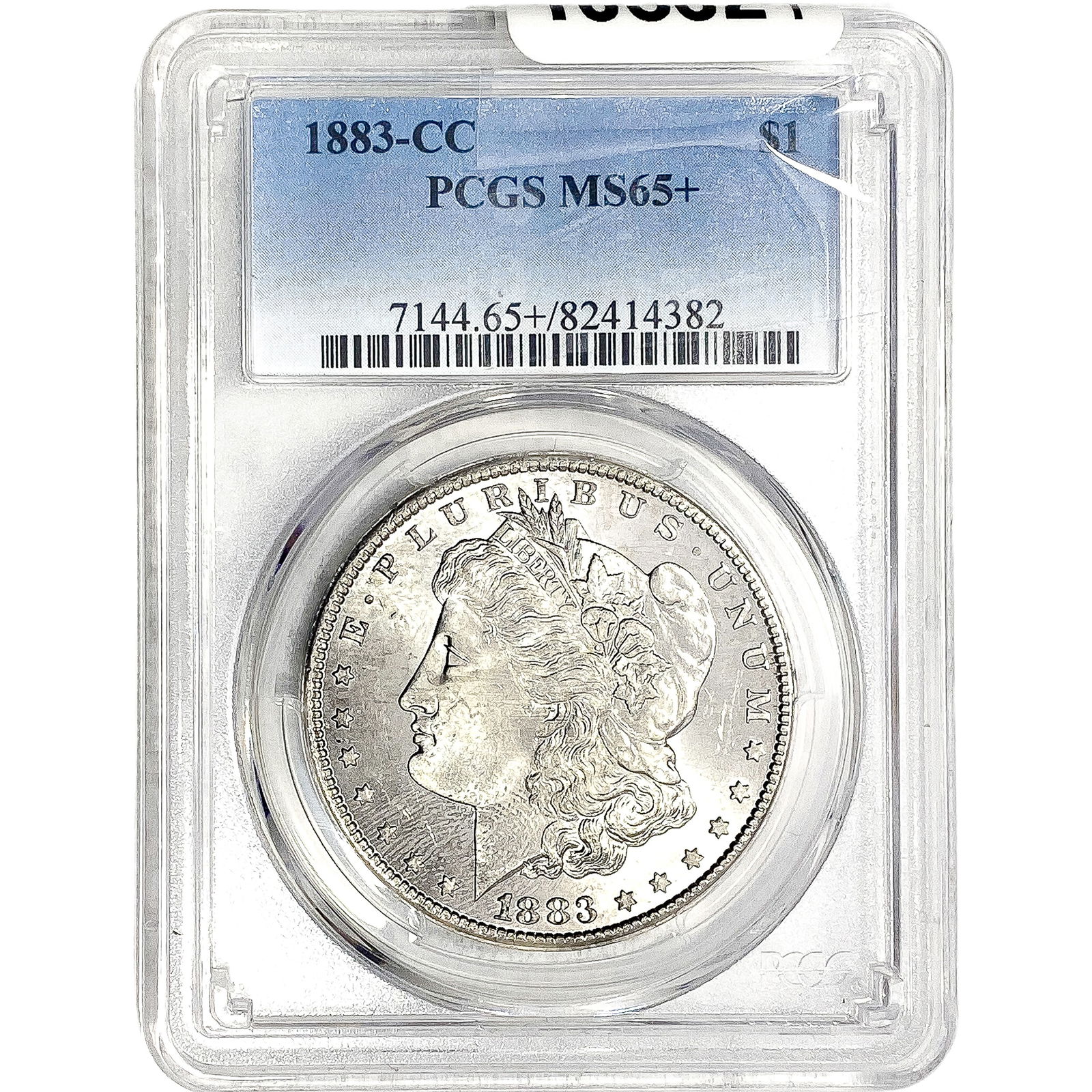 1883-CC Morgan Silver Dollar PCGS MS65+ (1 of 2)