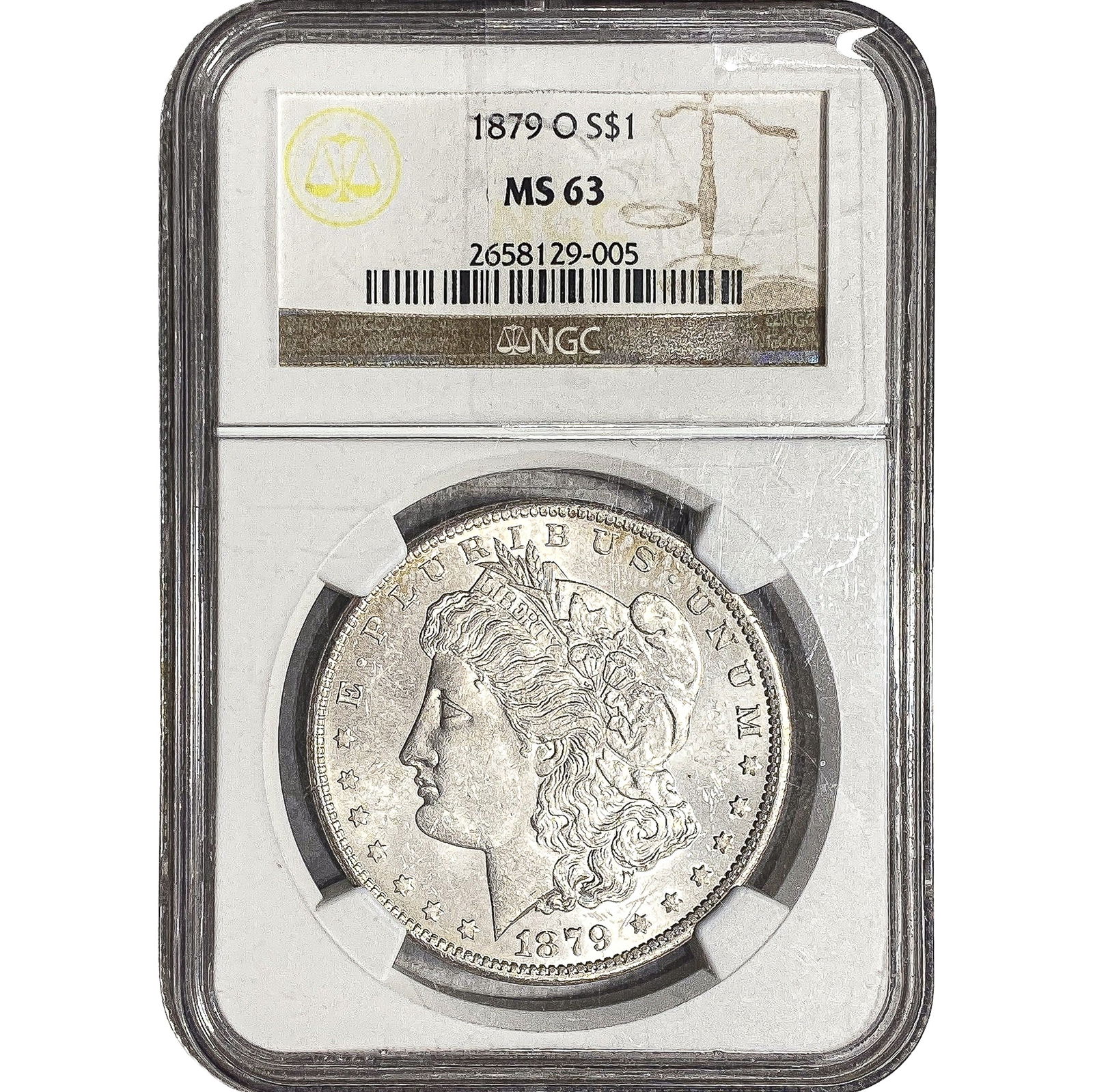1879-O Morgan Silver Dollar NGC MS63 (1 of 2)