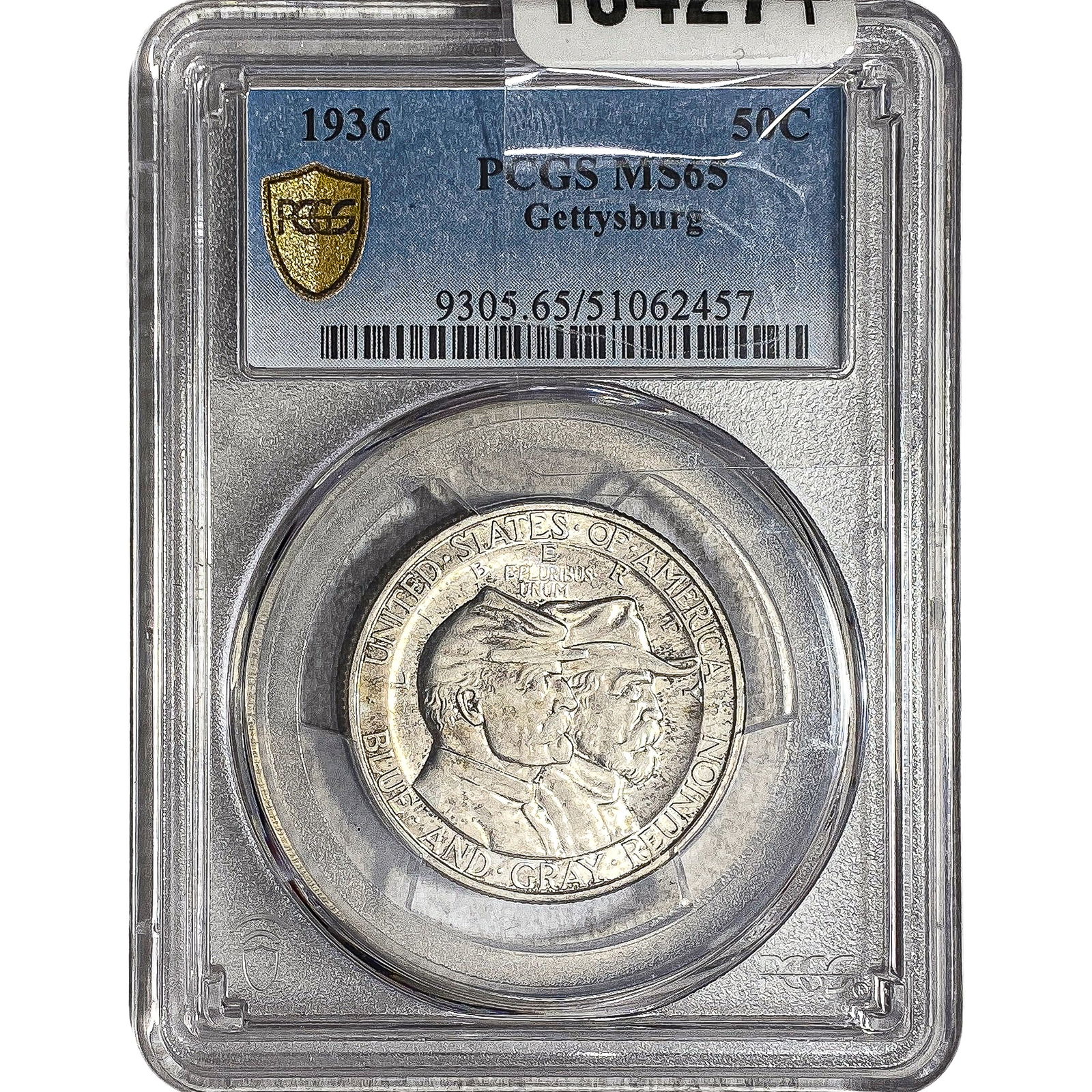 1936 Gettysburg Half Dollar PCGS MS65 (1 of 2)