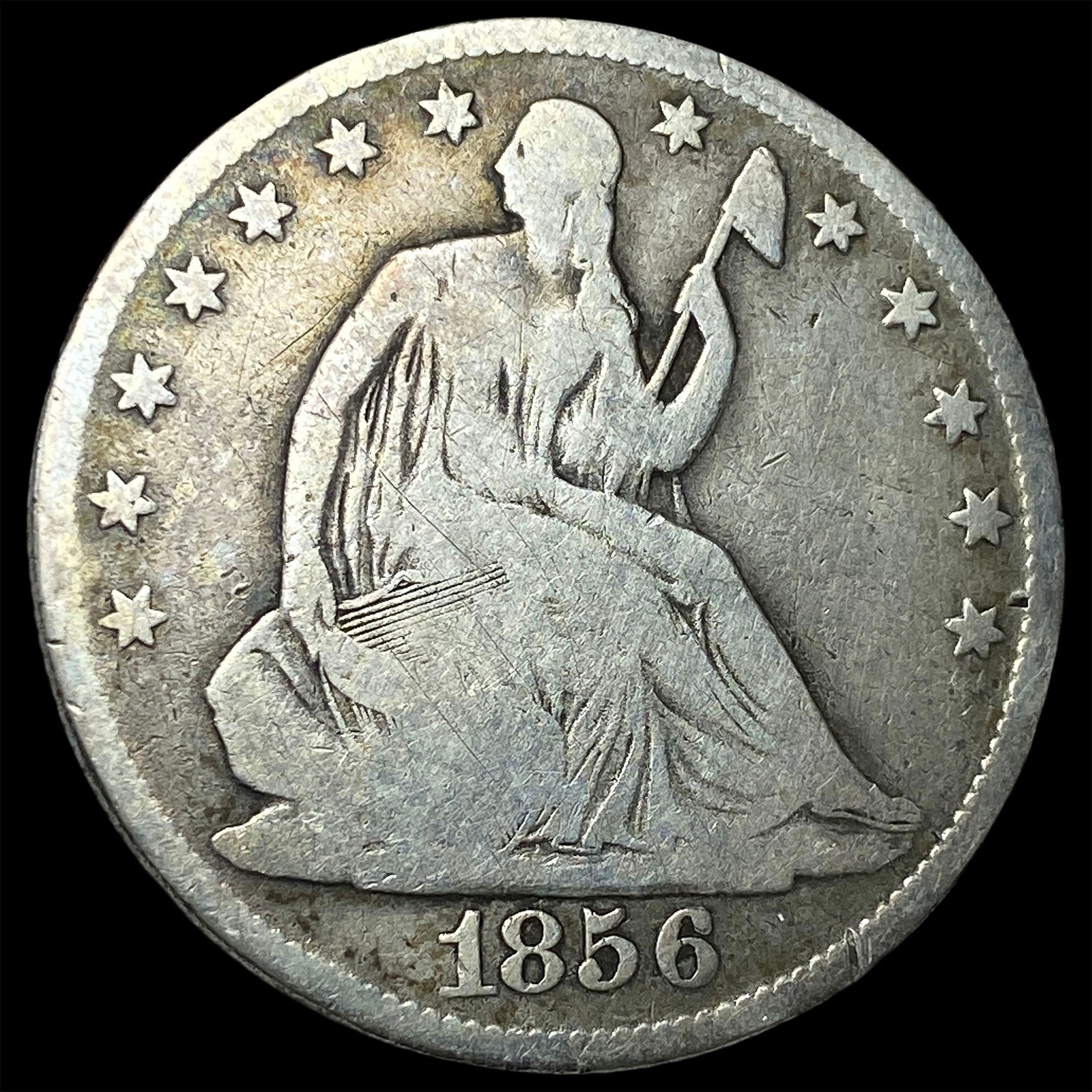 1856-O Silver Half Dollar NICELY CIRCULATED (1 of 2)