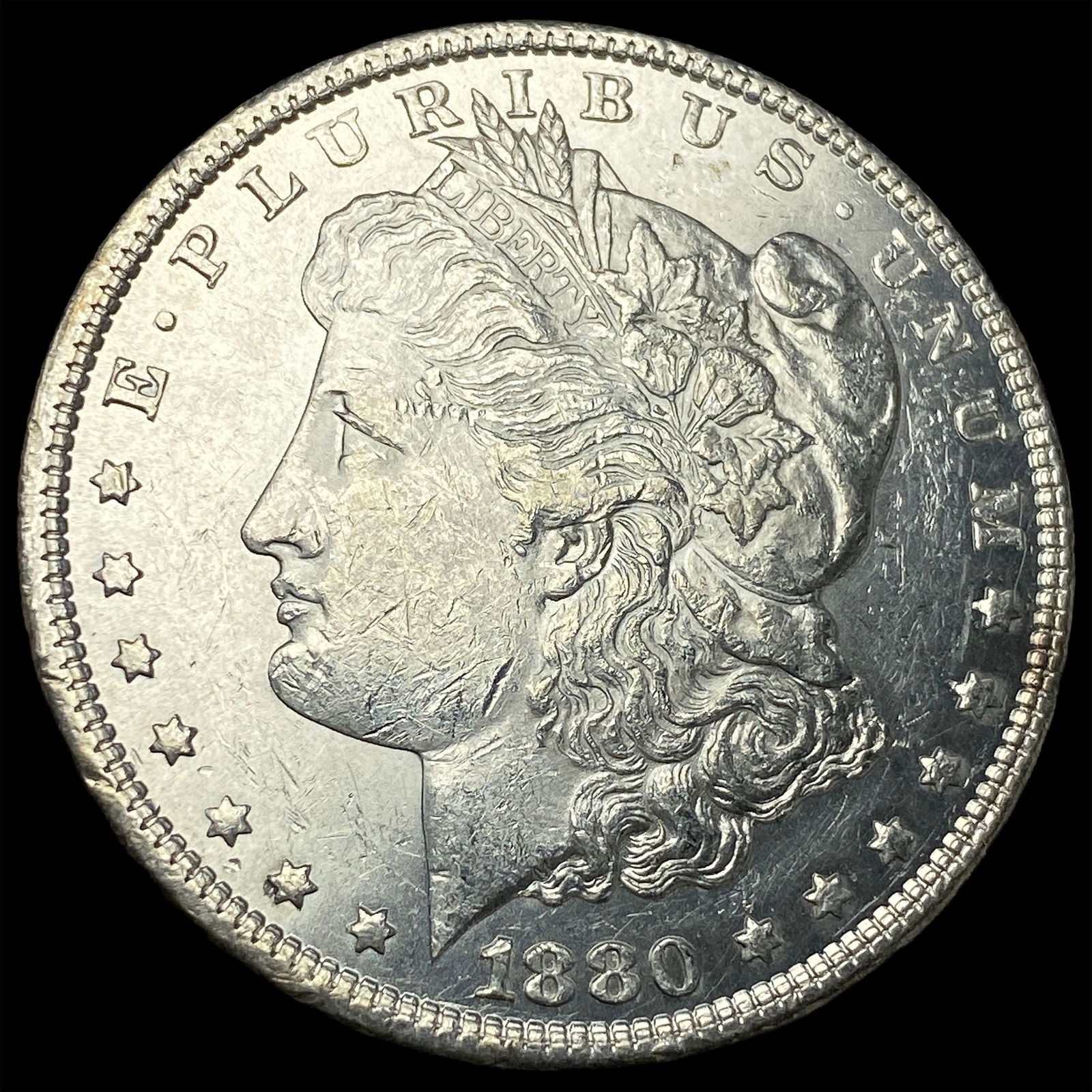 1880-S Silver Morgan Dollar UNCIRCULATED: 1880-S Silver Morgan Dollar UNCIRCULATED