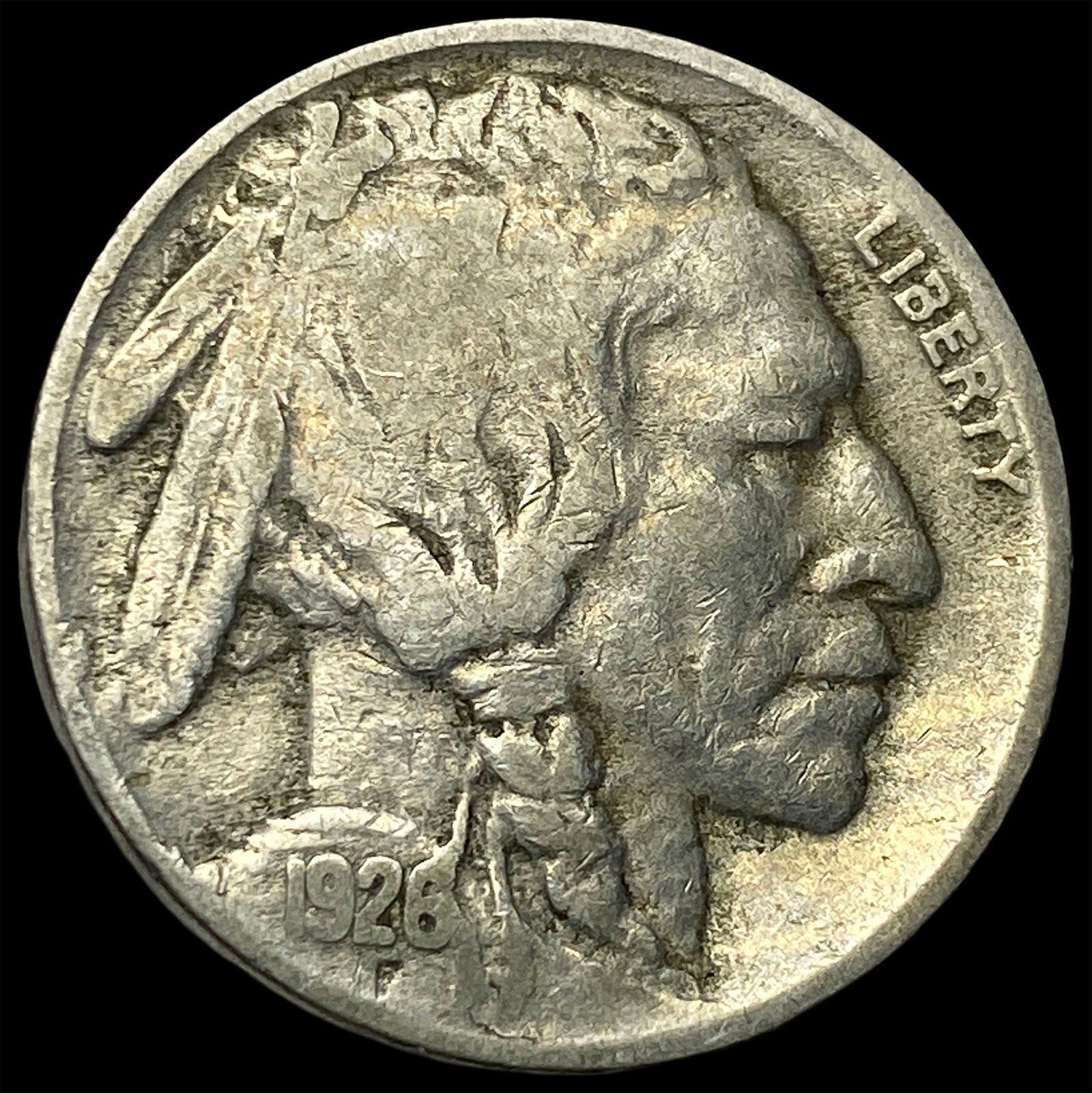 1926-S Nickel Five Cents Buffalo LIGHTLY CIRCULATED: 1926-S Nickel Five Cents Buffalo LIGHTLY CIRCULATED