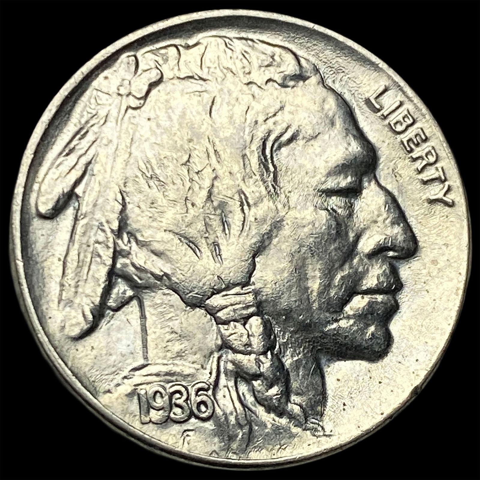 1936 Buffalo Nickel CHOICE BU (1 of 2)