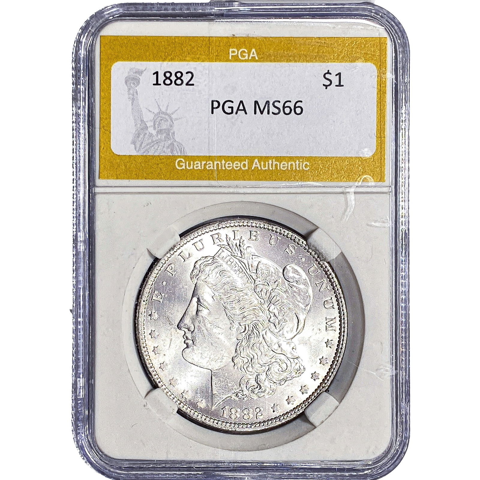 1882 Morgan Silver Dollar PGA MS66 (1 of 2)