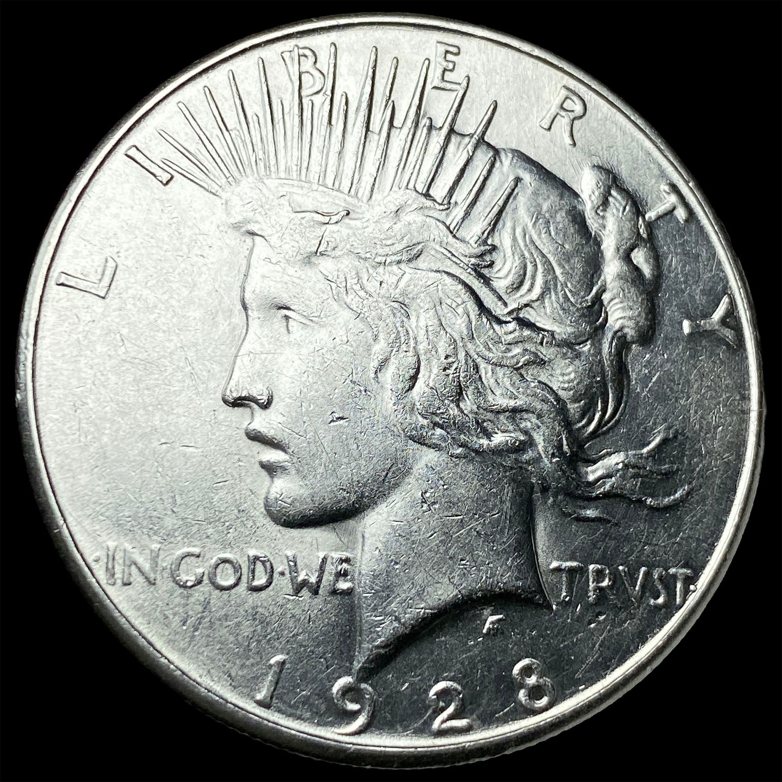 1928-S Silver Peace Dollar UNCIRCULATED: 1928-S Silver Peace Dollar UNCIRCULATED