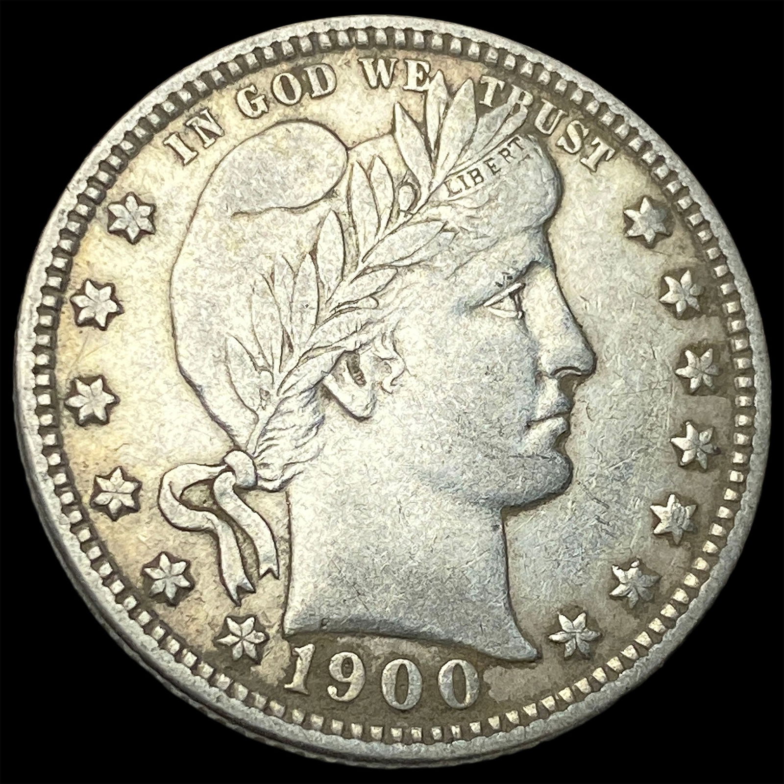 1900 Barber Quarter NEARLY UNCIRCULATED (1 of 2)
