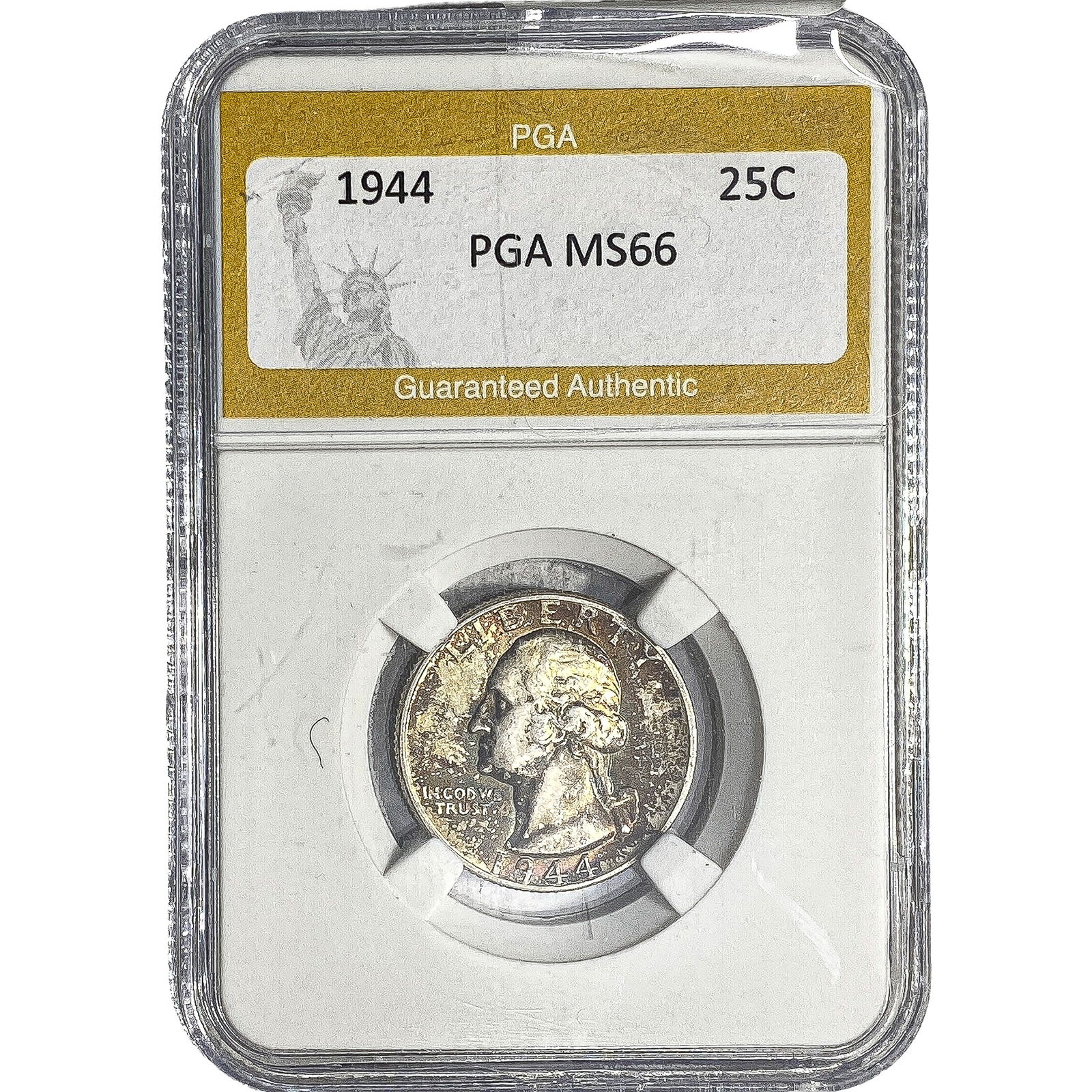 1944 Washington Silver Quarter PGA MS66 (1 of 2)