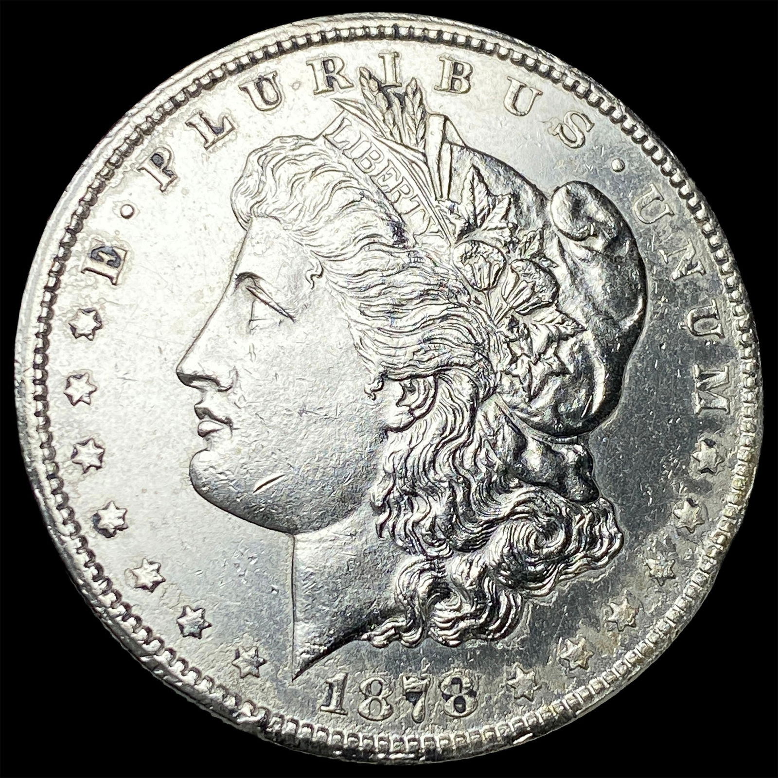1878-CC Silver Morgan Dollar CLOSELY UNCIRCULATED (1 of 2)