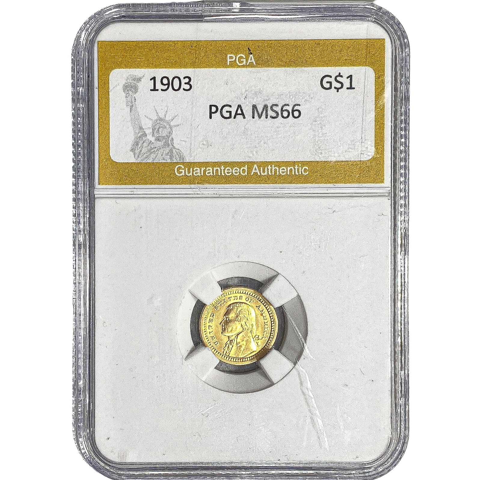 1903 Rare Gold Dollar PGA MS66 (1 of 2)