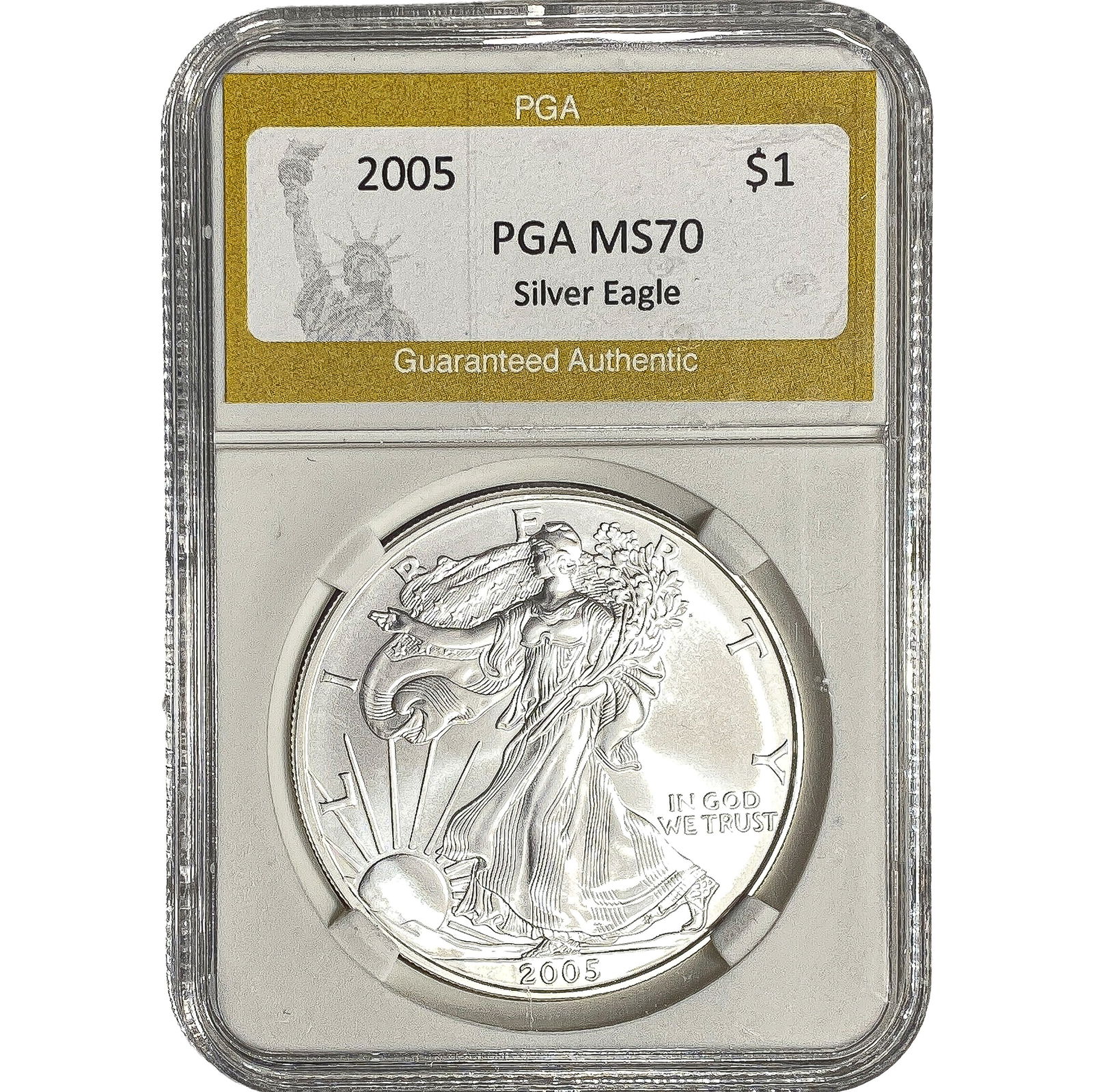 2005 Silver Eagle PGA MS70: 2005 Silver Eagle PGA MS70