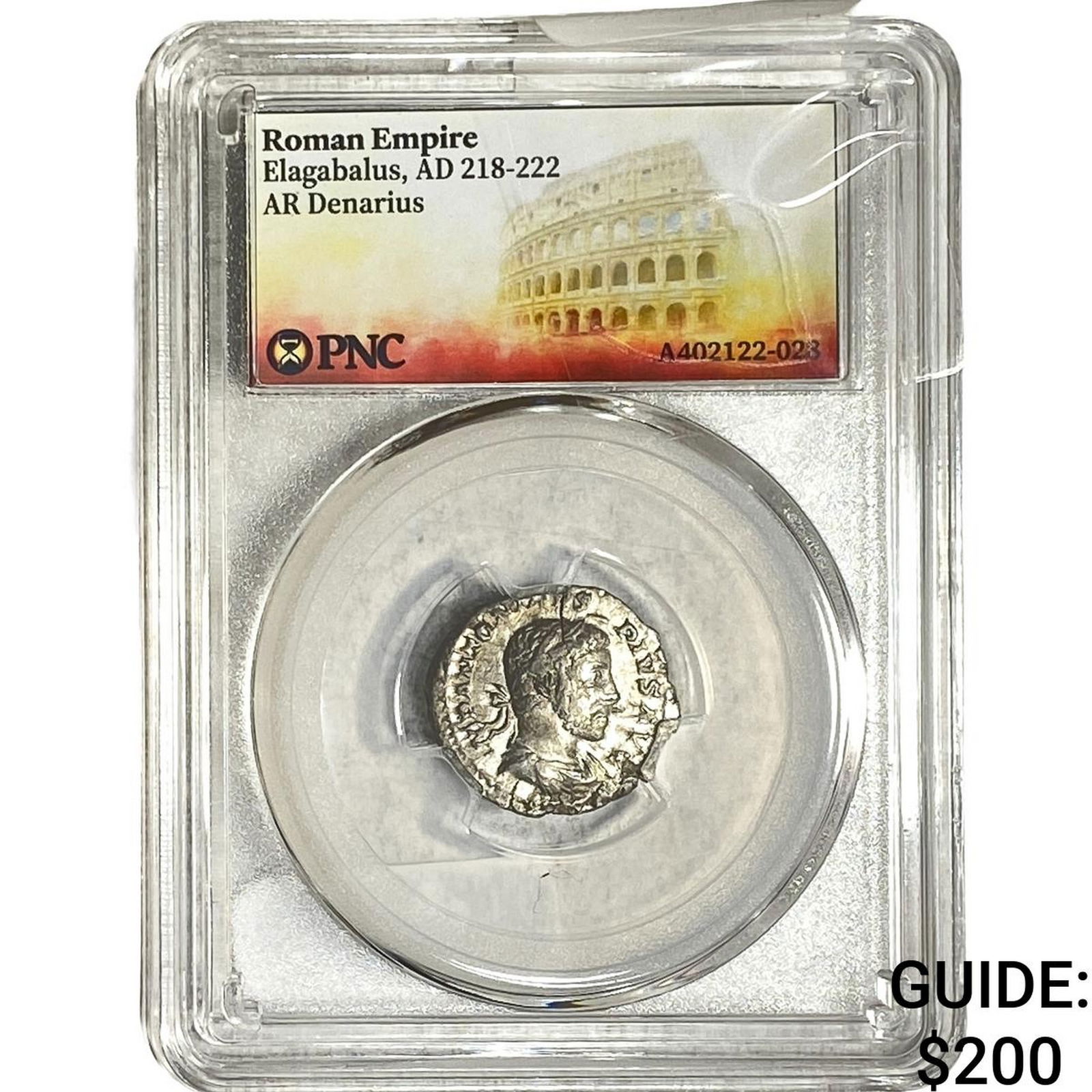 Roman Empire Elagabalus 218-222 AD Silver Denarius PNC VF: Roman Empire Elagabalus 218-222 AD Silver Denarius PNC VF