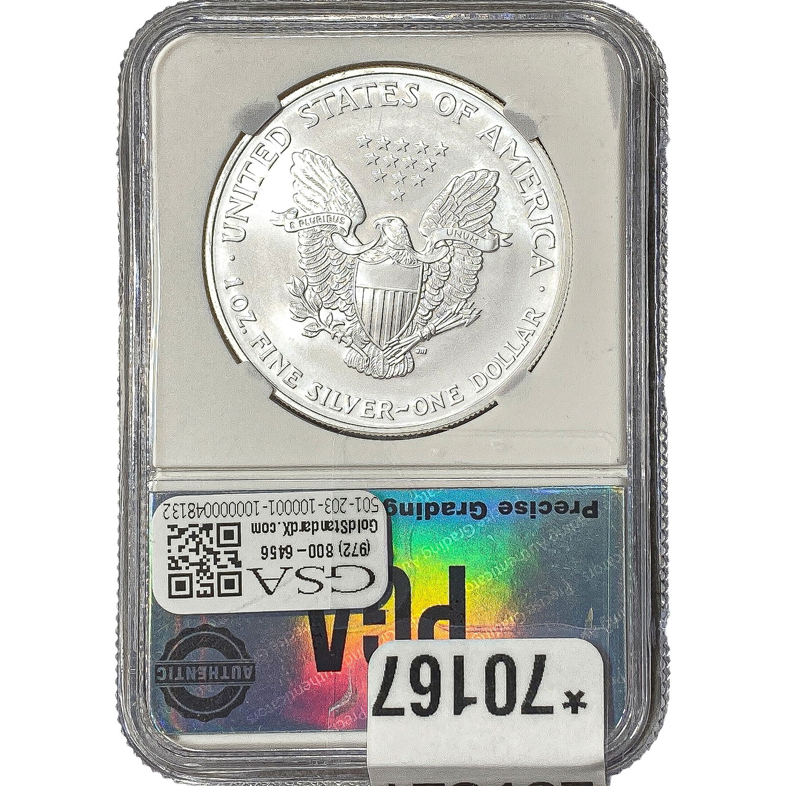 2004 Silver Eagle PGA MS70 - 2