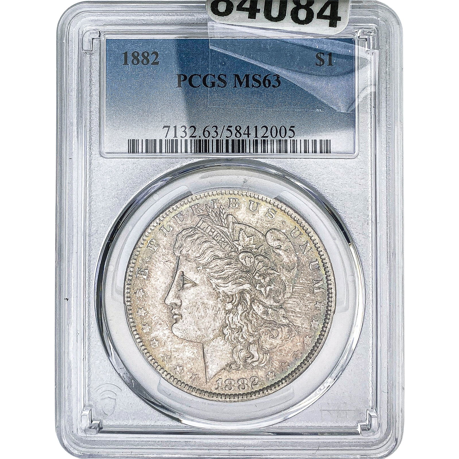 1882 Morgan Silver Dollar PCGS MS63 (1 of 2)