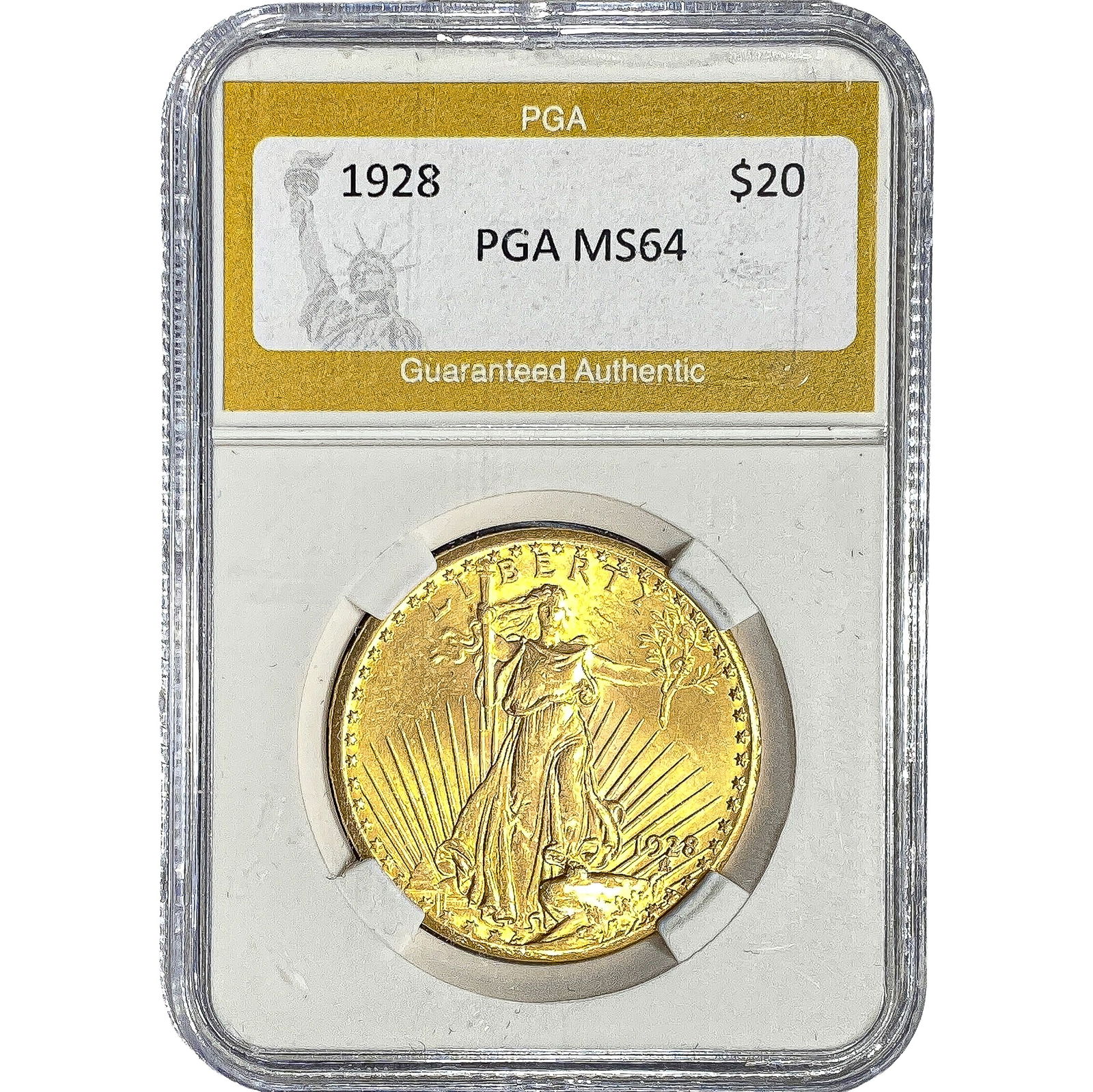 1928 $20 Gold Double Eagle PGA MS64 (1 of 2)
